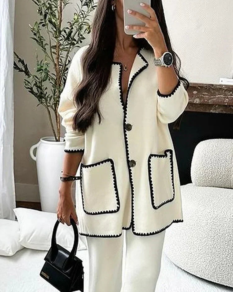 Cardigan abbottonato da donna
