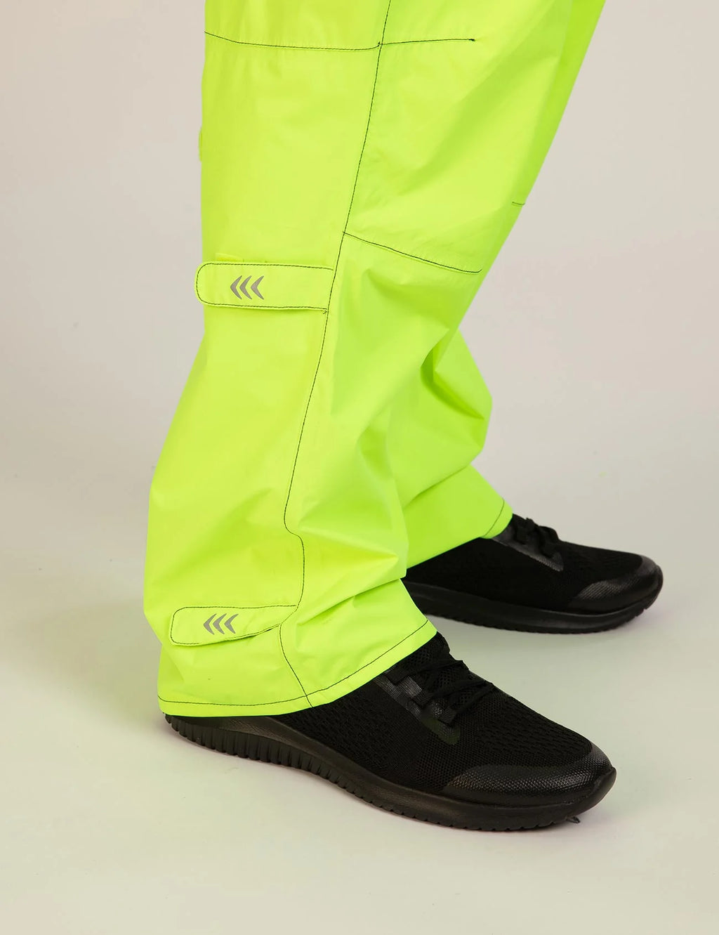 Pantaloni antipioggia lunghi da uomo / Pantaloni da ciclismo Comfort Line Neon Prodotto in set