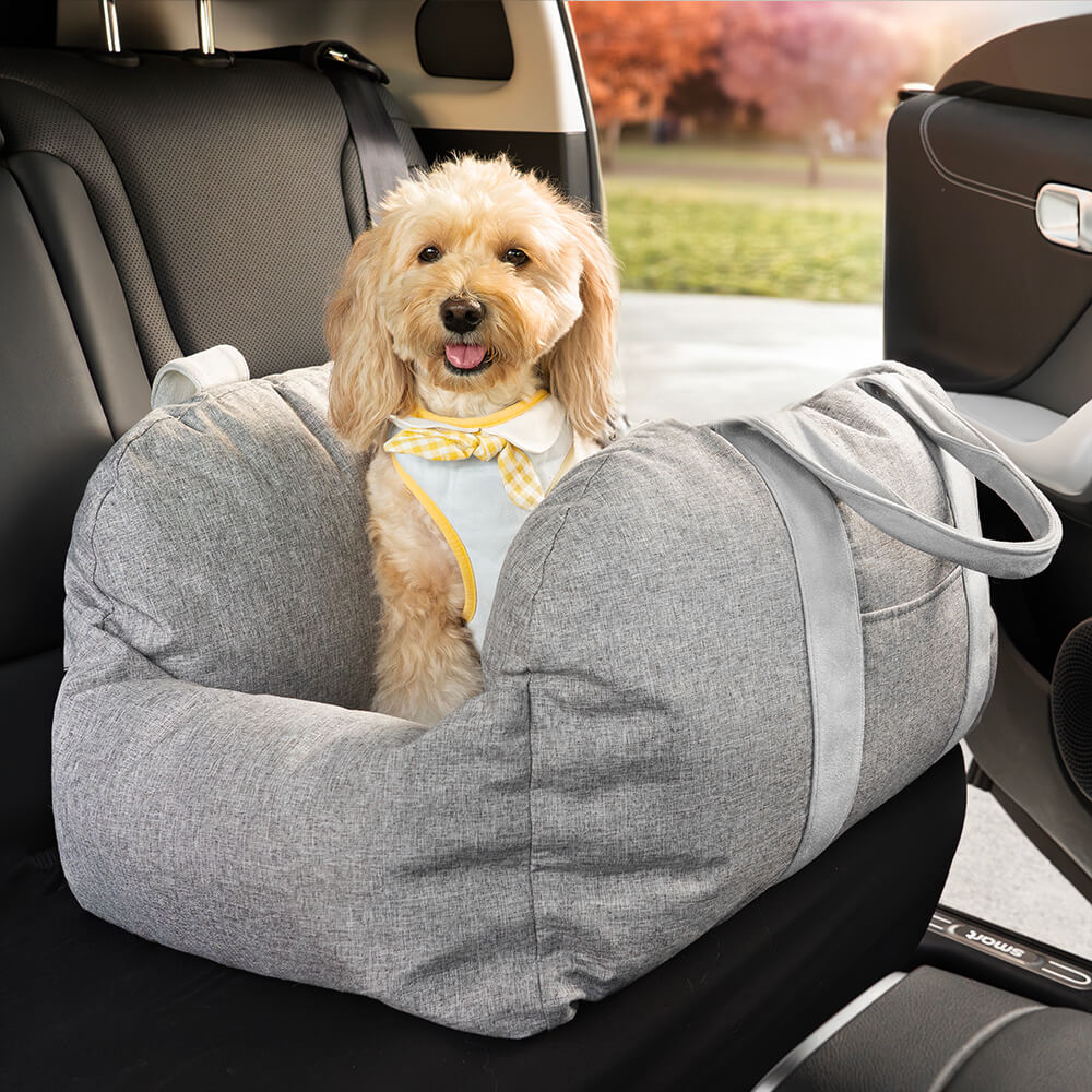 Beruhigendes Hundebett fürs Auto – Sicheres und komfortables Reisen für deinen Vierbeiner
