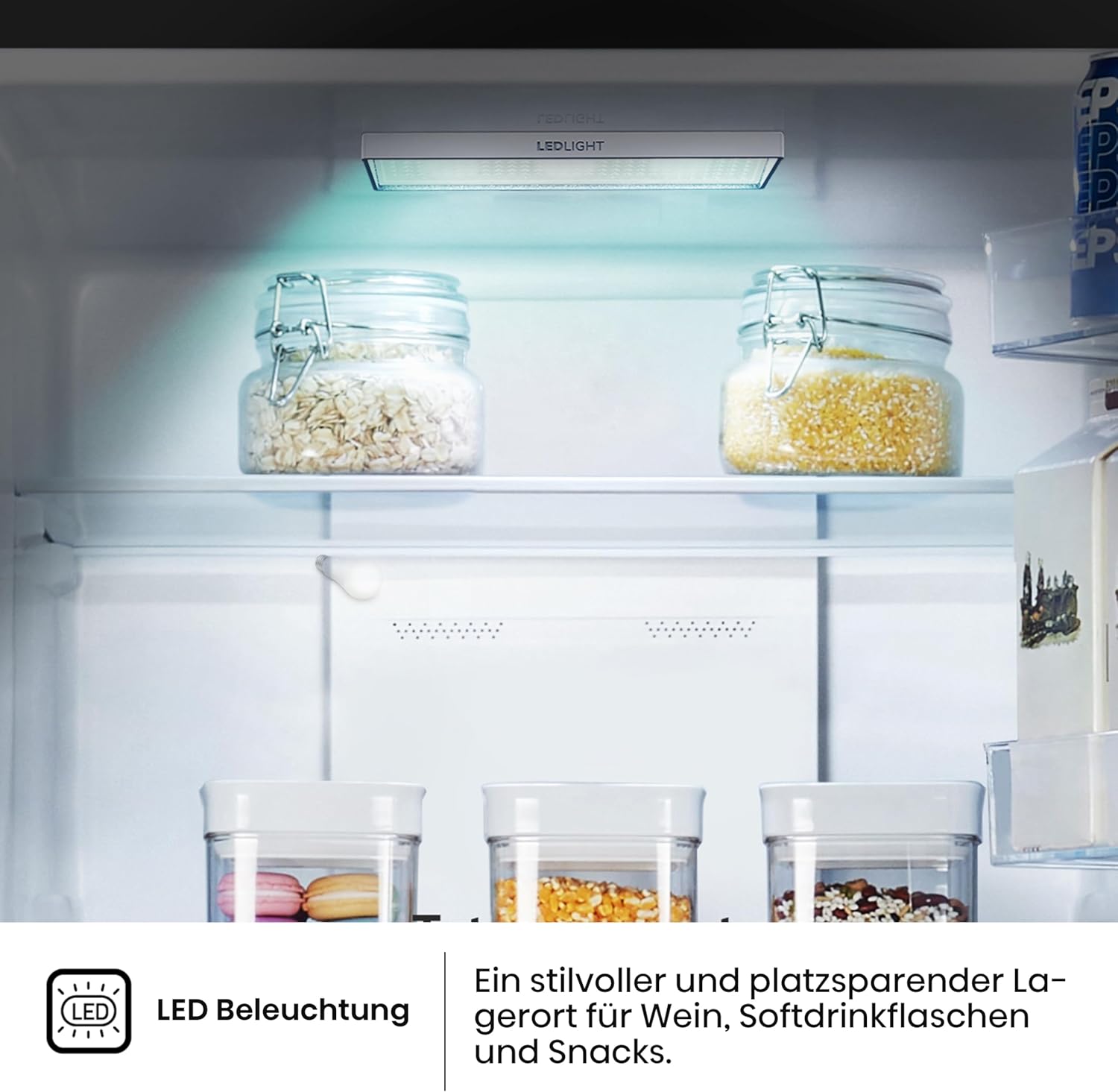 Hisense RB327N4ADD Frigorifero Combinato, Classe Energetica D, Total NoFrost, Porta Reversibile, Griglia Portabottiglie, Vano Frigo 171 Litri, Vano Congelatore 85 Litri, Look Acciaio Inox
