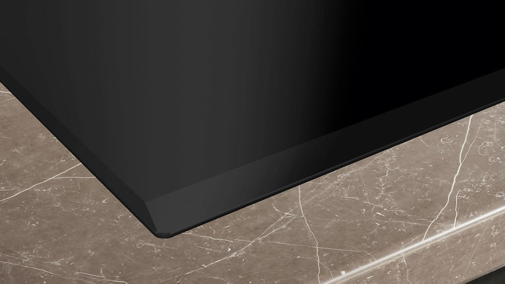 Siemens EX851LYV5E, iQ700, piano cottura a induzione intelligente 80 cm, autonomo, senza cornice, Touch & Slide, varioInduktion Plus, flexZone intelligenti, Bratsensor Plus, sistema cookConnect, Nero