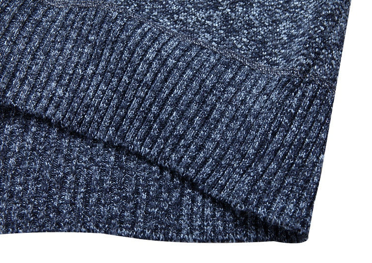 Herren-Strickjacke mit Reiverschluss