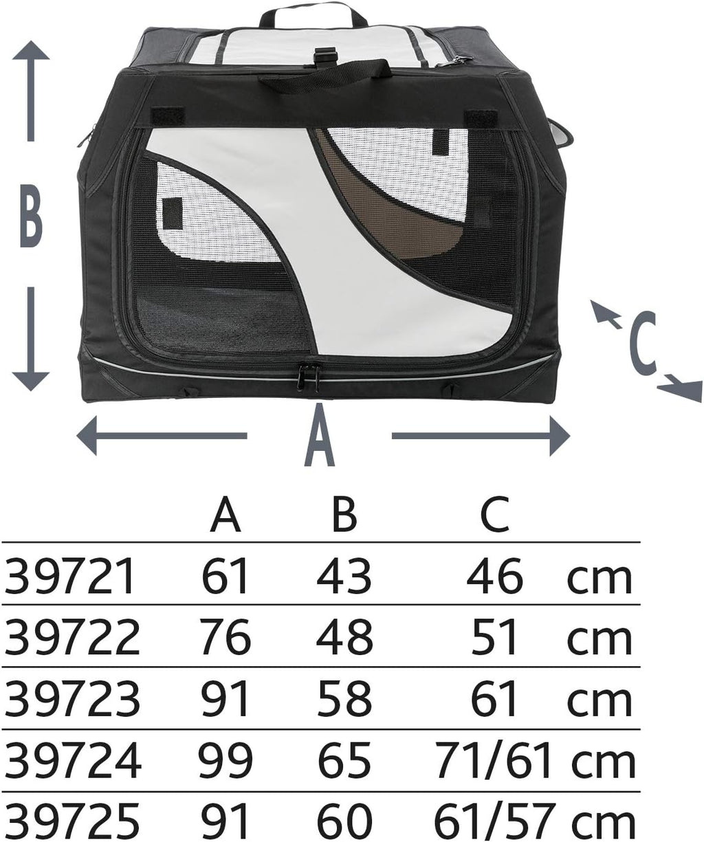 Trixie 39721 Mobile Kennel Vario 20, S: 61 × 43 × 46 cm