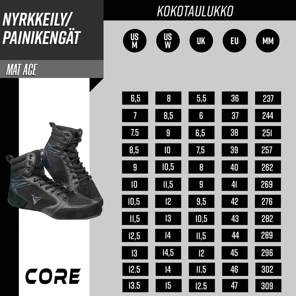 Scarpe da wrestling Core Mat Ace