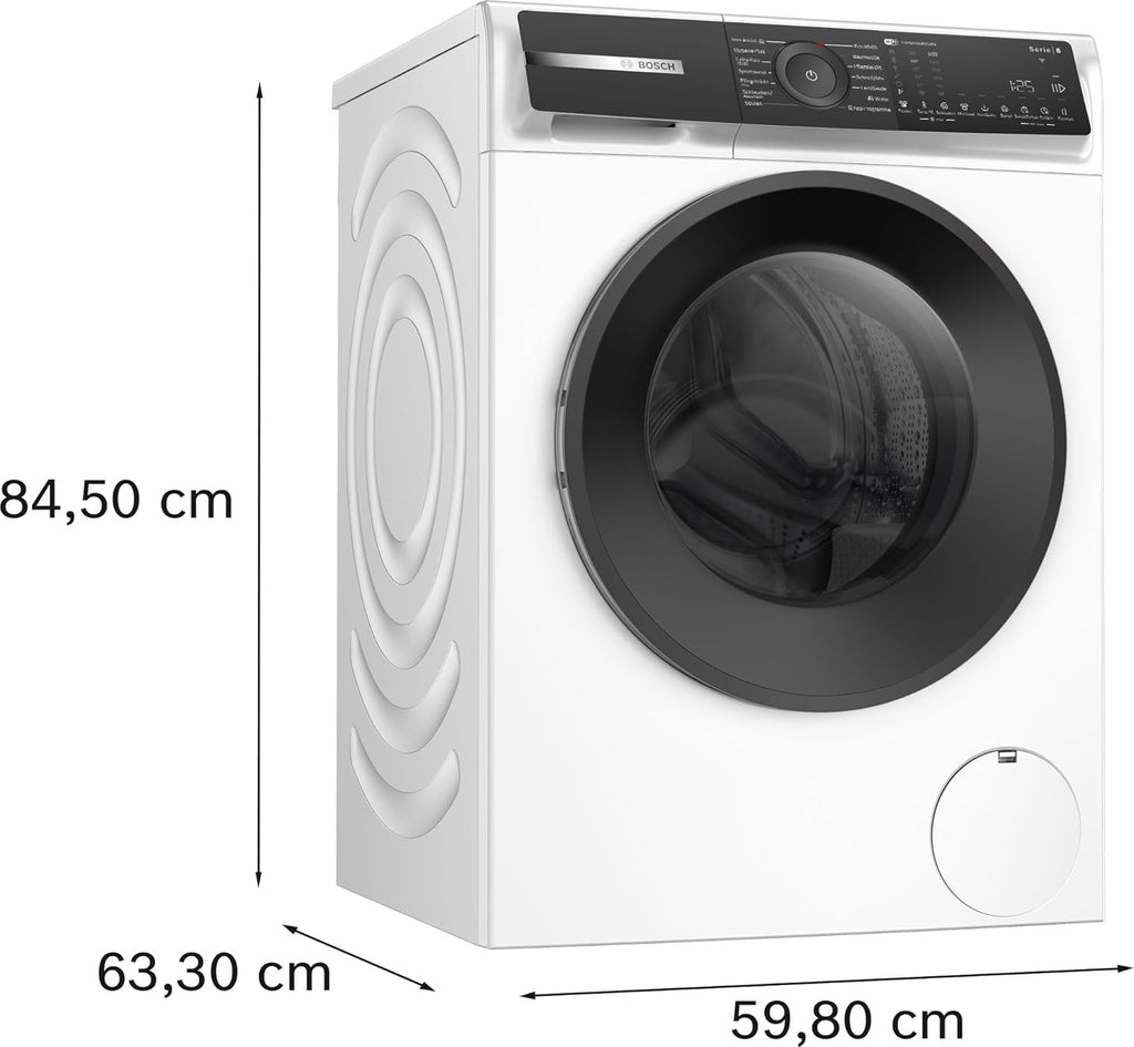 BOSCH WAN28127 Lavatrice Serie 4, a carica frontale, capacità 8 kg, 1400 giri/min, Iron Assist, Active Water Plus, EcoSilence Drive, Speed Perfect, bianco, 60 cm