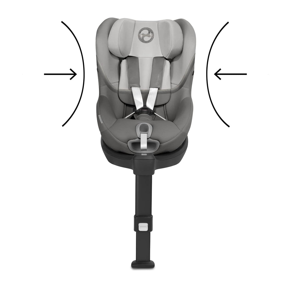 CYBEX Gold Kinder-Autositz Sirona S2 i-Size, Ab ca. 3 Monaten bis 4 Jahren, Max. 18 kg, SensorSafe kompatibel, Granite Black