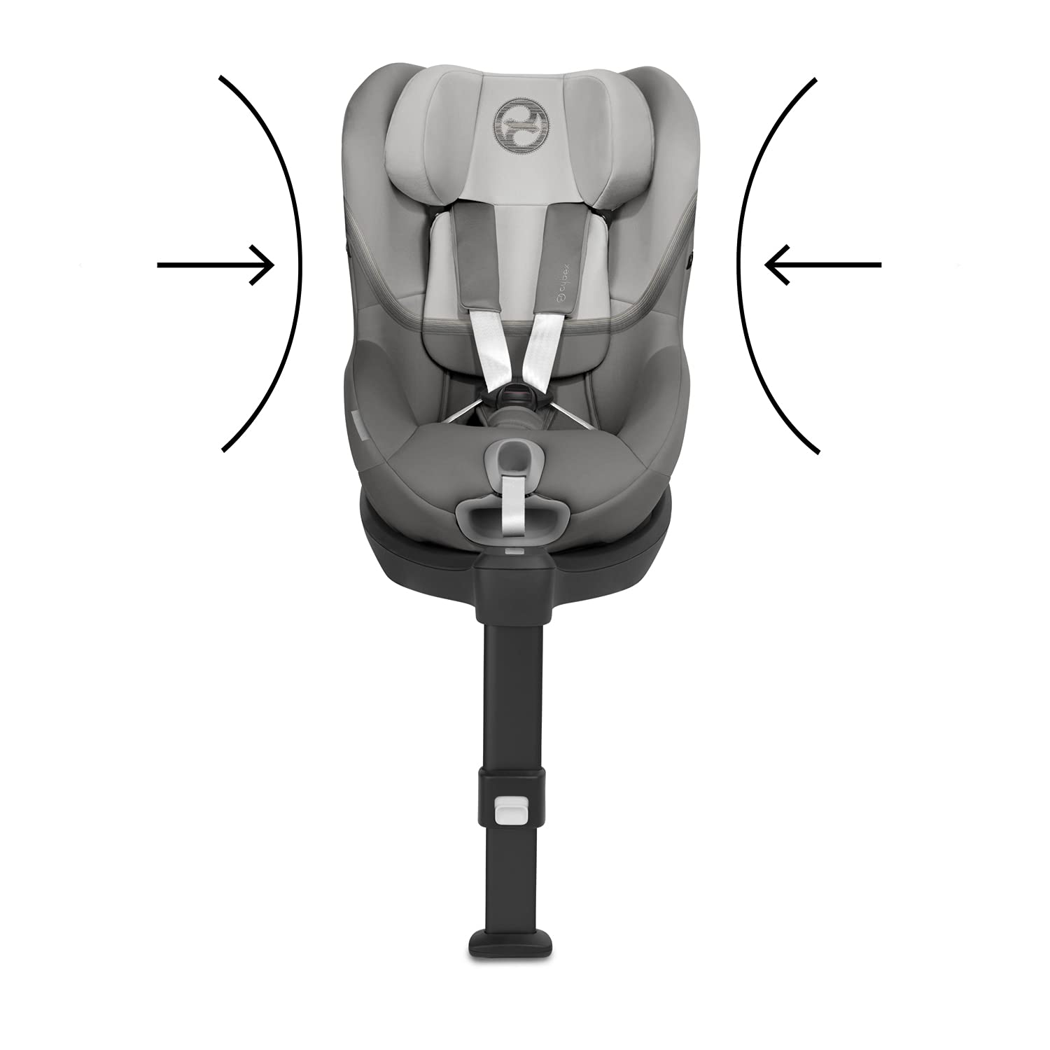 CYBEX Gold Kinder-Autositz Sirona S2 i-Size, Ab ca. 3 Monaten bis 4 Jahren, Max. 18 kg, SensorSafe kompatibel, Granite Black
