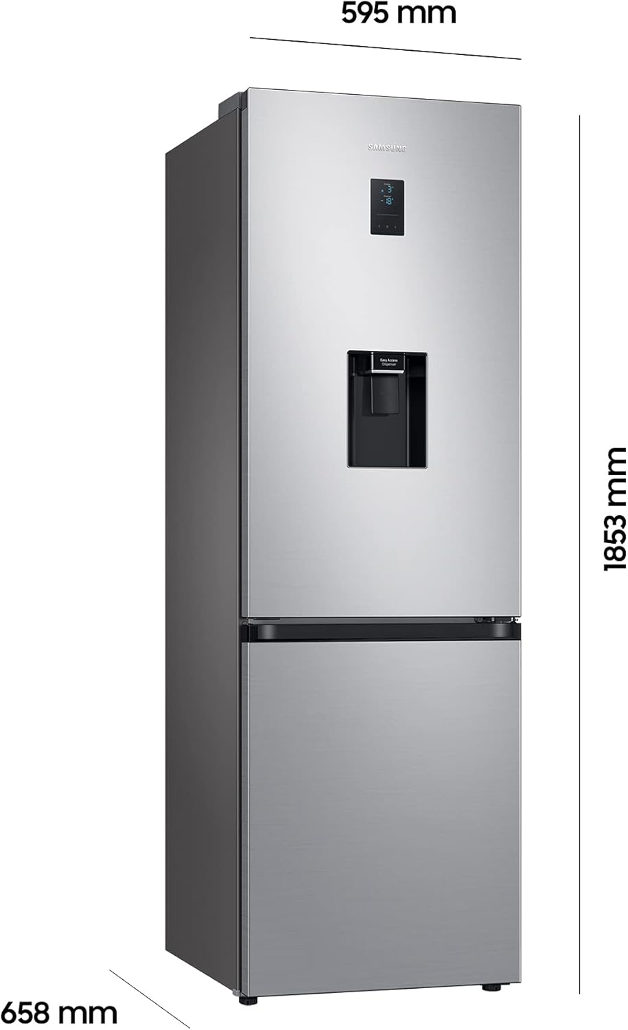 / RL38A7B5BS9/EG / Fridge and Freezer Combination / 203 cm Height.
