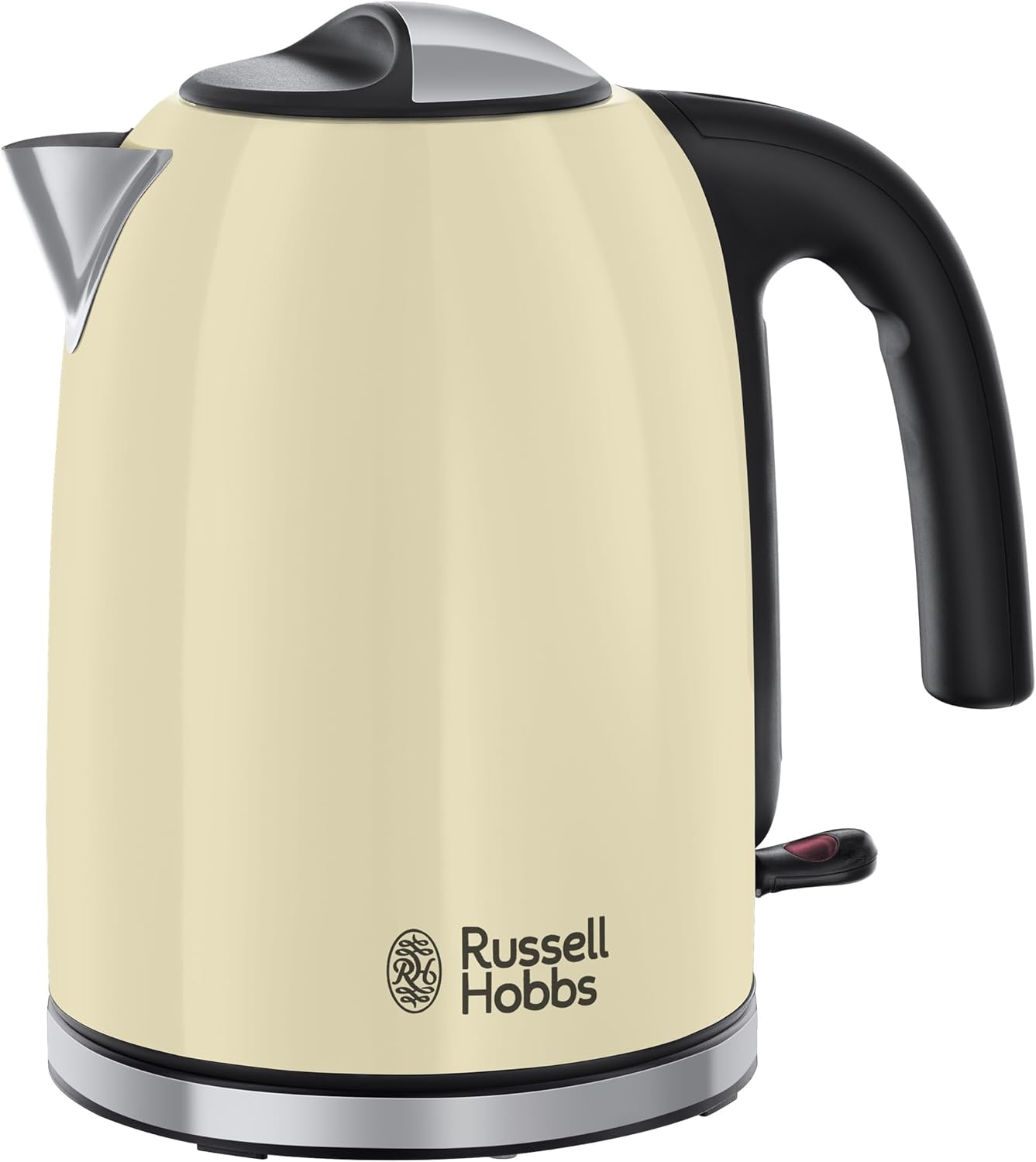 Russell Hobbs Frühstücksset Colours+ Creme: Kaffeemaschine 24033-56 [Digitaler Timer] + Wasserkocher 20415-70 [1,7l, 2400 W] + Toaster 26551-56 [für 2 Scheiben], Frühstücksserie