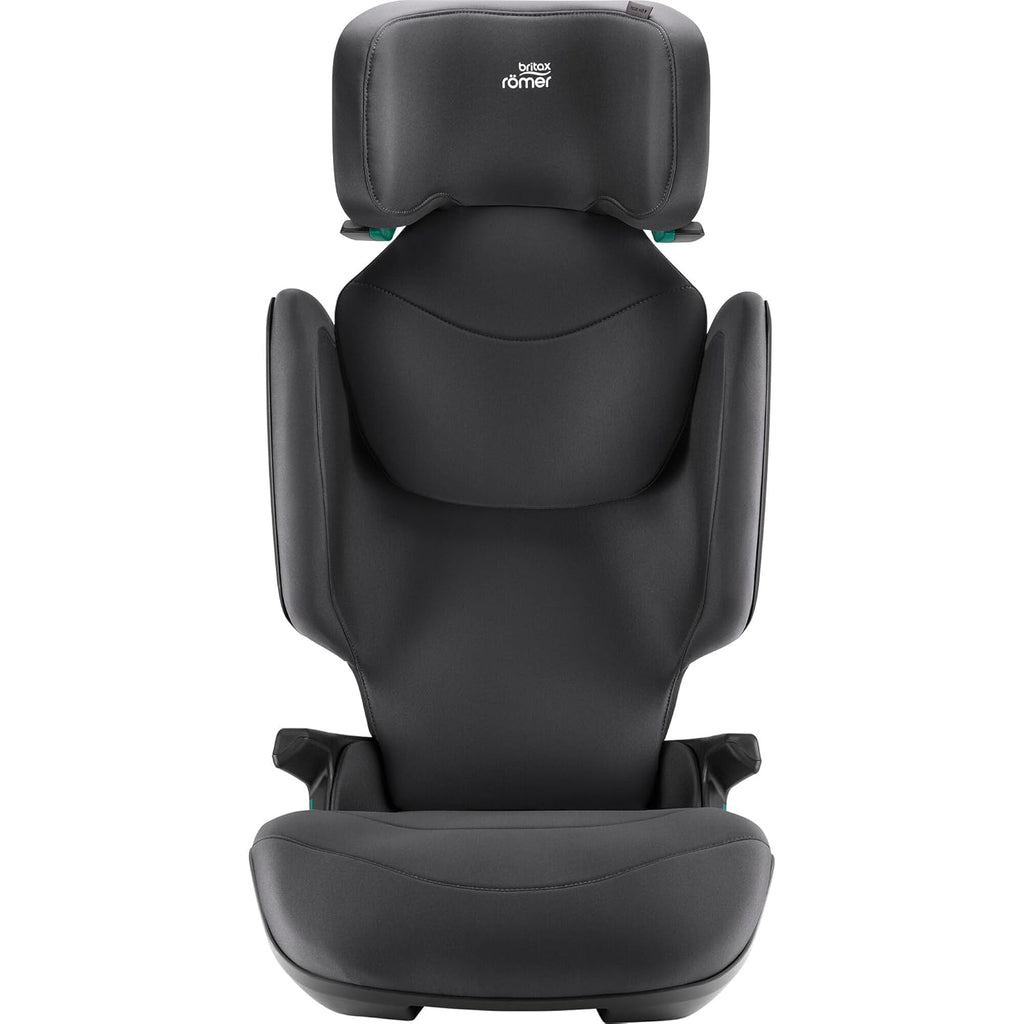 BRITAX RÖMER Seggiolino auto KIDFIX PRO M, per bambini da 100-150 cm (i-Size) con e senza ISOFIX, 3,5-12 anni, Midnight Grey | Classic