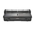 SILVERCREST® KITCHEN TOOLS Barbecue da tavolo «STG 2200 A1», con due superfici di cottura separate - Articolo nuovo di seconda scelta