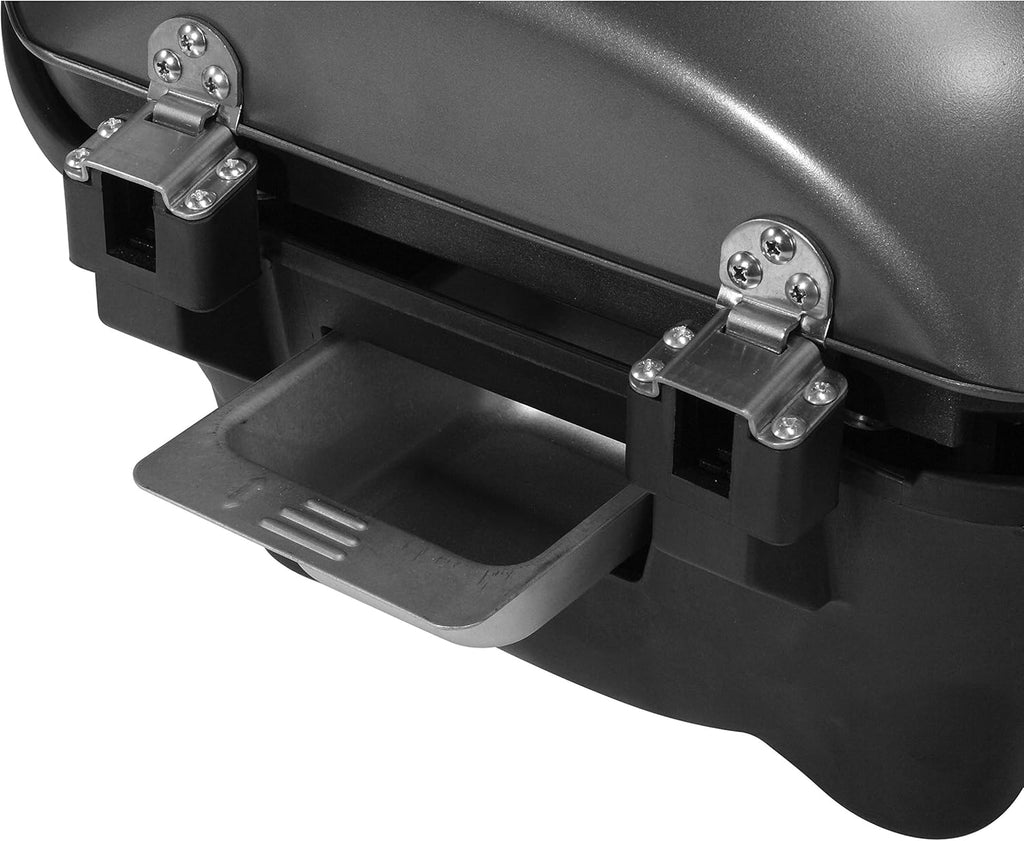 Tristar Barbecue Elettrico da Tavolo e Verticale - Superficie di cottura 46x35cm, Cavo di alimentazione da 3M, Piastra in ghisa inclusa, Temperatura regolabile, 2200 Watt, BQ-2816