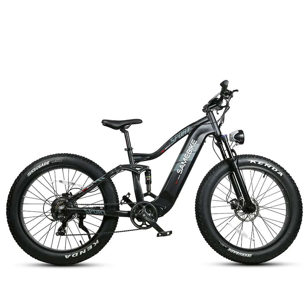SAMEBIKE RS-A08 E-Bike, motore da 750W, batteria da 48V 17Ah, pneumatici Fat Tire, 45 km/h