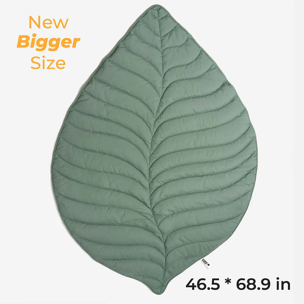 Coperta per cani a forma di foglia per persone - Tappetino comfort extra large
