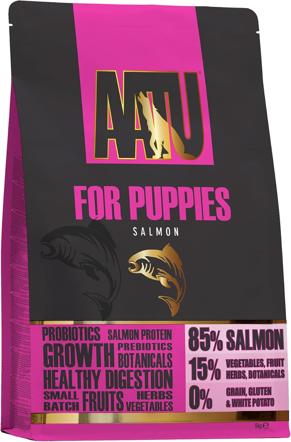 AATU Cibo Secco per Cani, Cibo Secco per Cani 80/20 con Pollo, Cibo per Cani Senza Cereali ad Alto Contenuto Proteico, Alimento Naturale per Cani Adulti di Tutte le Razze, 1,5 kg