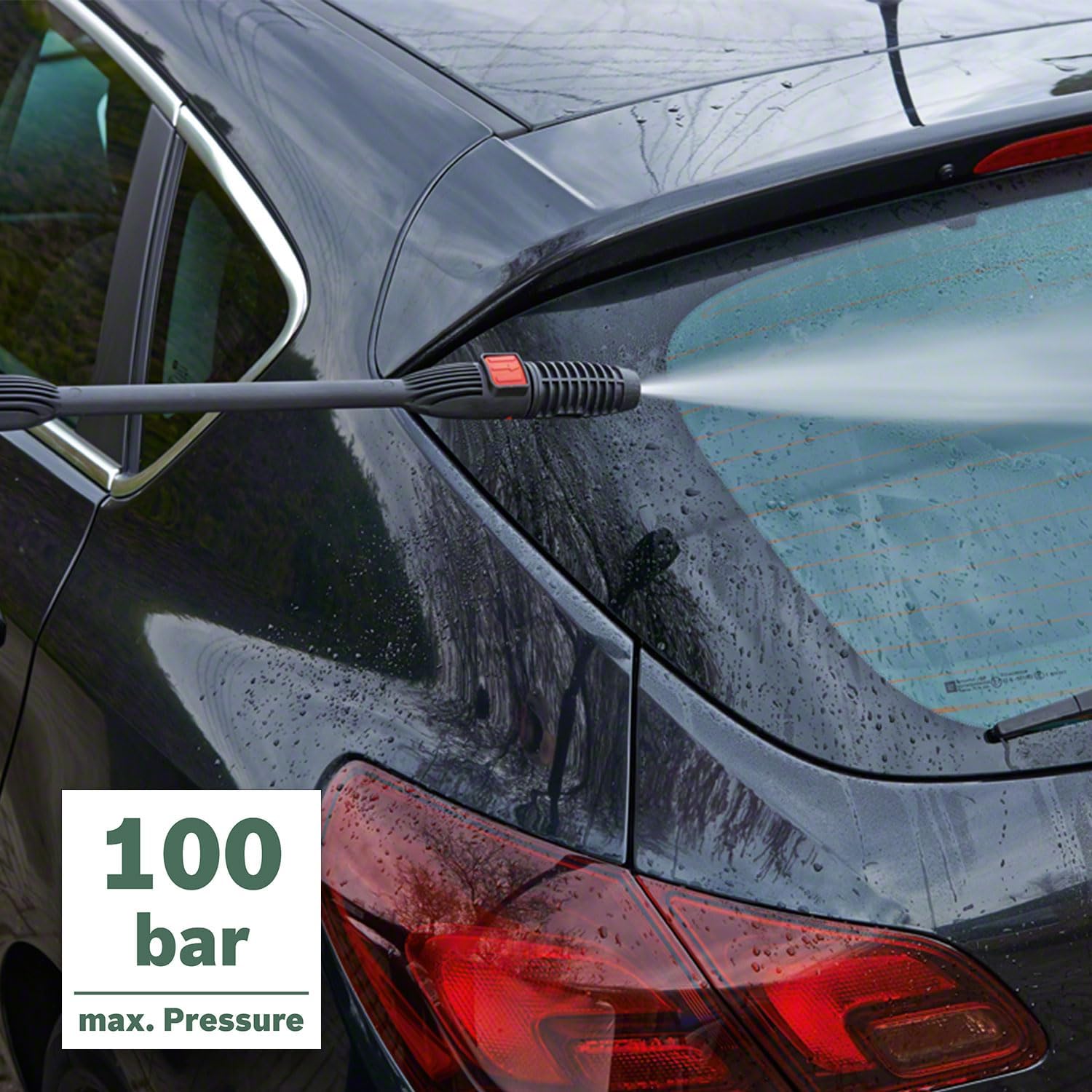 Bosch Idropulitrice EasyAquatak 100 Lancia Lunga (1100 W, tubo da 5 m, portata max: 270 l/h, ugello a ventaglio regolabile, in scatola di cartone)