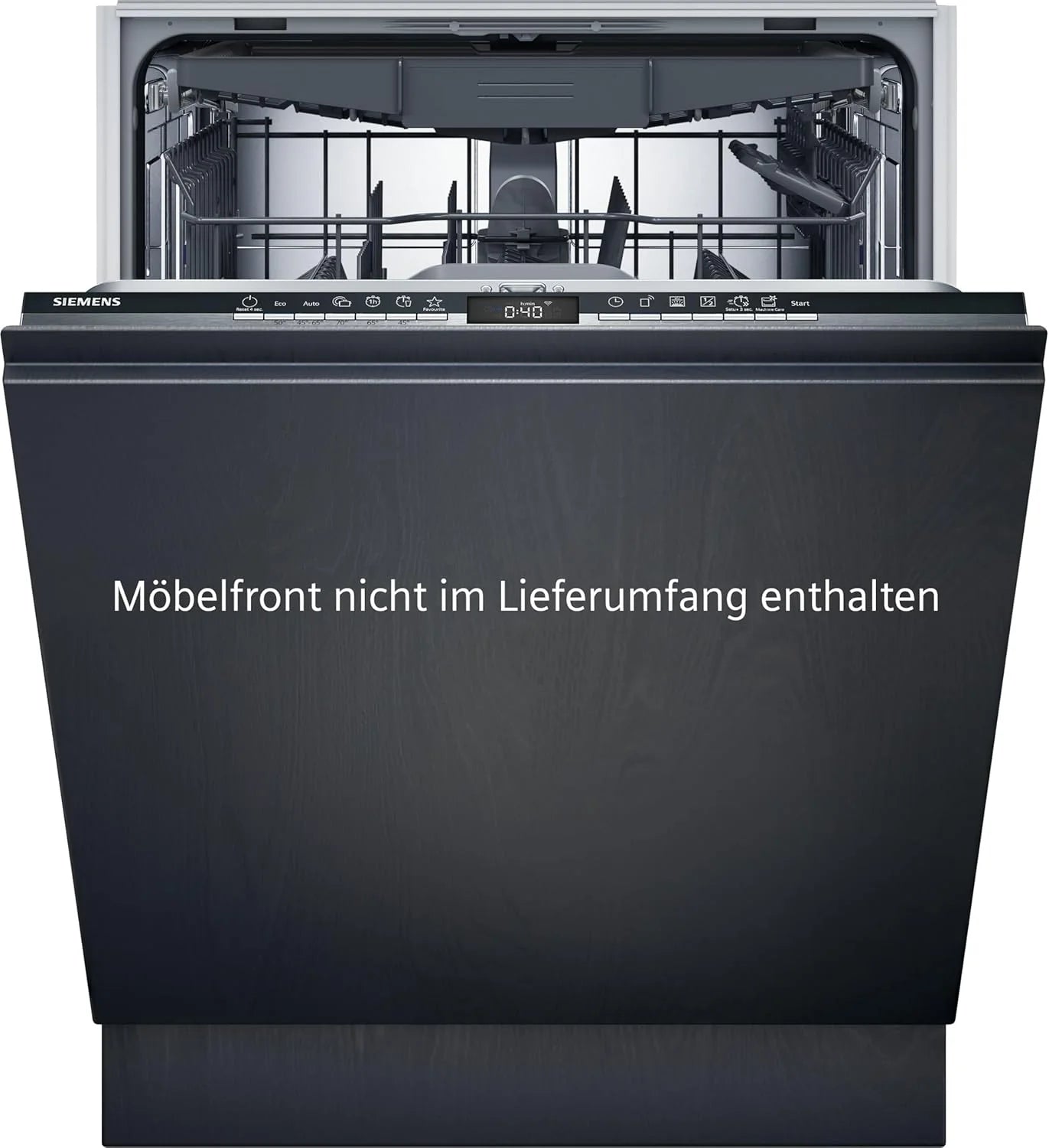 Siemens SN63EX06VE, iQ300 Smarter Lavastoviglie, Lavastoviglie a incasso totale, 60 cm, Cassetto posate, Extra silenziosa, varioSpeed, Apertura automatica porta, Triple rackMatic, infoLight, intensiveZone