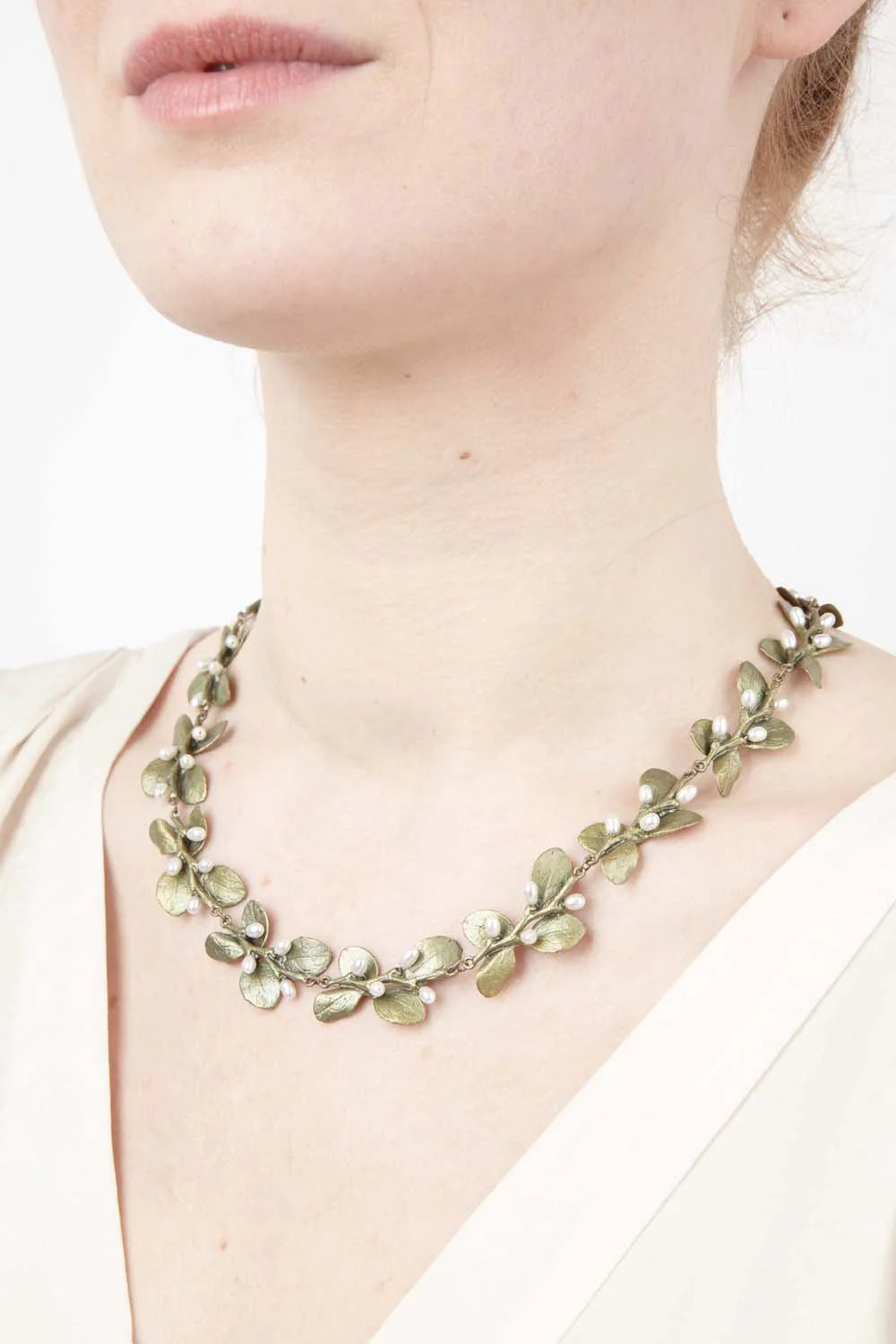 Irischer Schlehdorn - Blttercollier