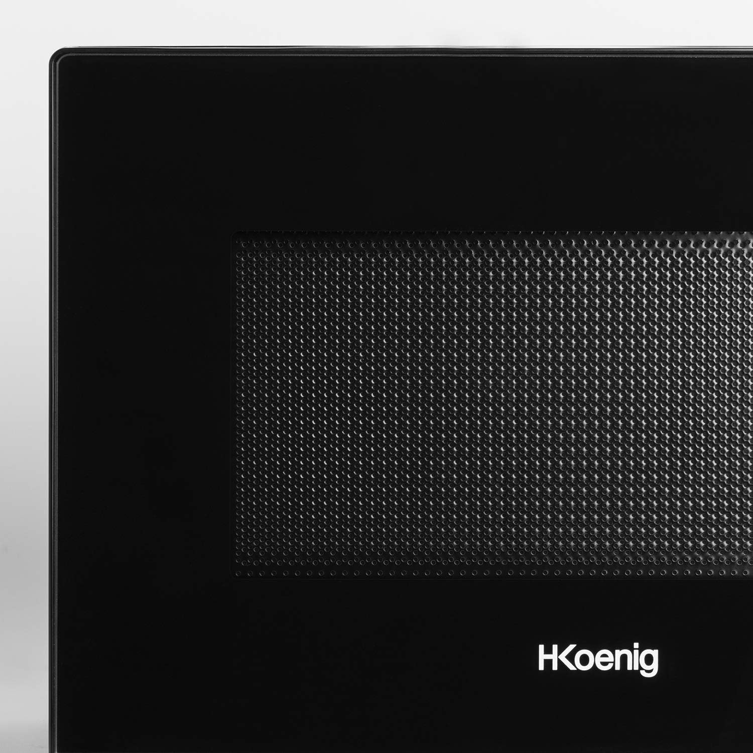 H.Koenig Microonde e Grill 2 in 1 VIO9, 25L, Piatto Girevole 27cm, 10 Livelli di Cottura fino a 1000W, Scongelamento, Cottura Combinata, Display LCD