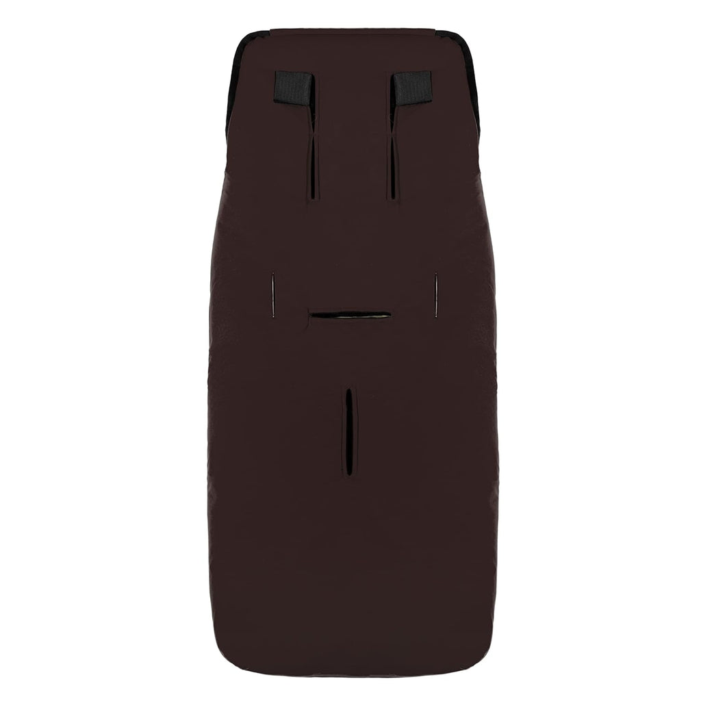 WERNER CHRIST BABY, Kinderwagen-Fußsack CORTINA – Thermo Winterfußsack (Kinder ab 6 - bis 36 Monate), mit herausnehmbarer Lammfelleinlage, medizinisches Fell, in Black (schwarz)