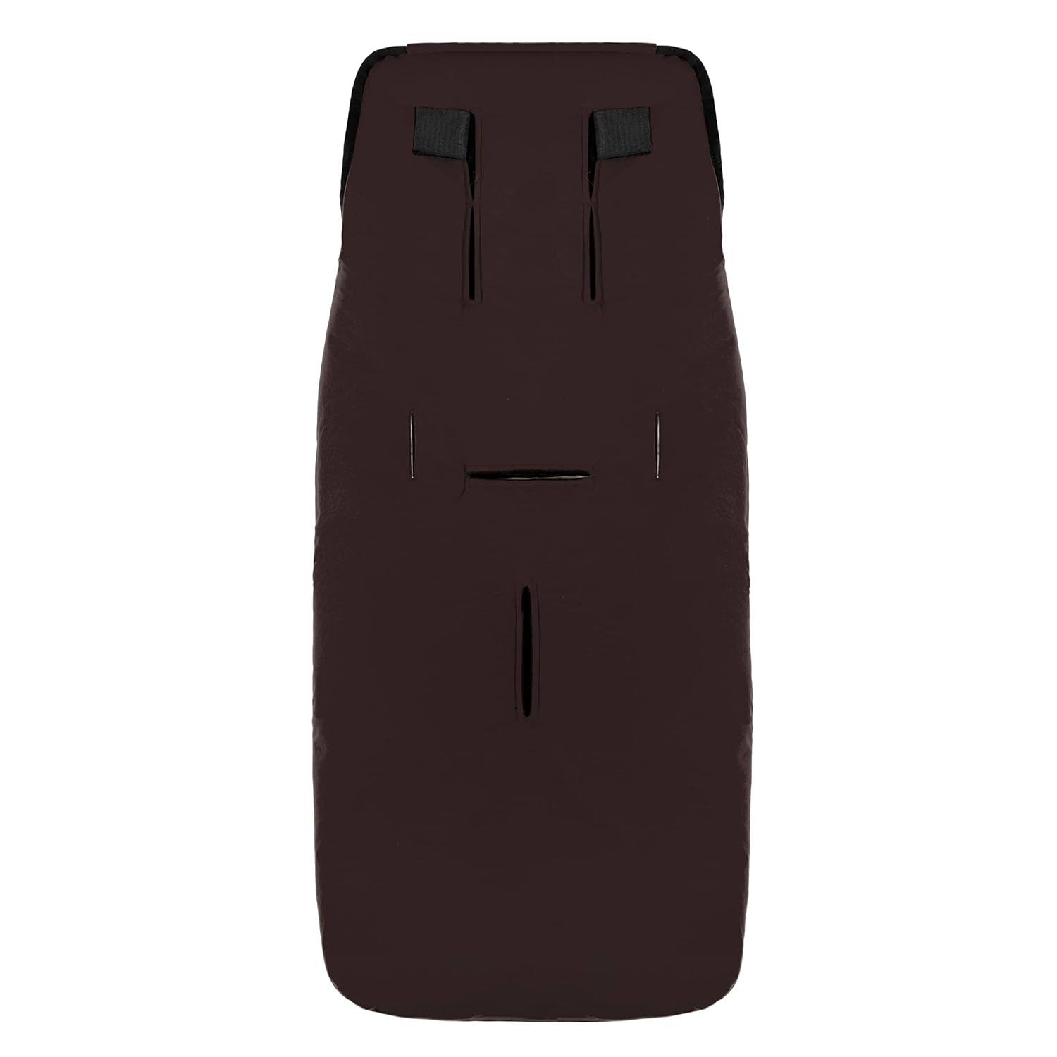 WERNER CHRIST BABY, Kinderwagen-Fußsack CORTINA – Thermo Winterfußsack (Kinder ab 6 - bis 36 Monate), mit herausnehmbarer Lammfelleinlage, medizinisches Fell, in Black (schwarz)