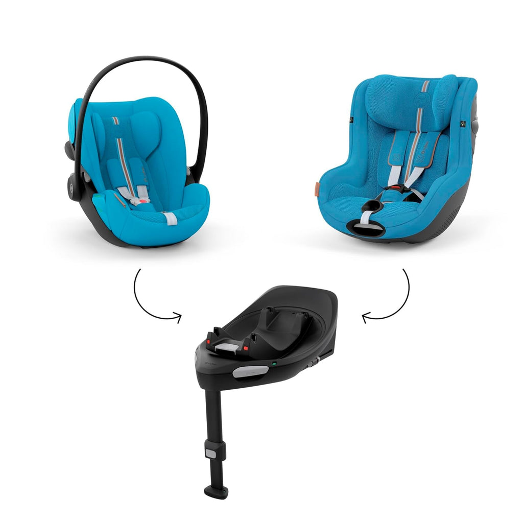 CYBEX Gold Base ISOFIX, Base G, Per seggiolino auto Cloud G i-Size e seggiolino auto Sirona G i-Size, Nero