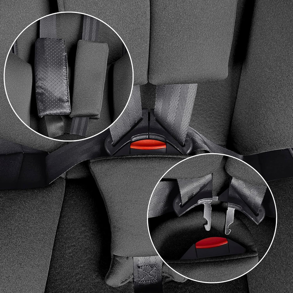 XOMAX XZ-16 Kindersitz drehbar 360° mit ISOFIX und Liegefunktion I mitwachsend I 0-36 kg, 0-12 Jahre, Gruppe 0/1/2/3 I 5-Punkt-Gurt und 3-Punkt-Gurt I Bezug abnehmbar, waschbar I ECE i-Size 129R
