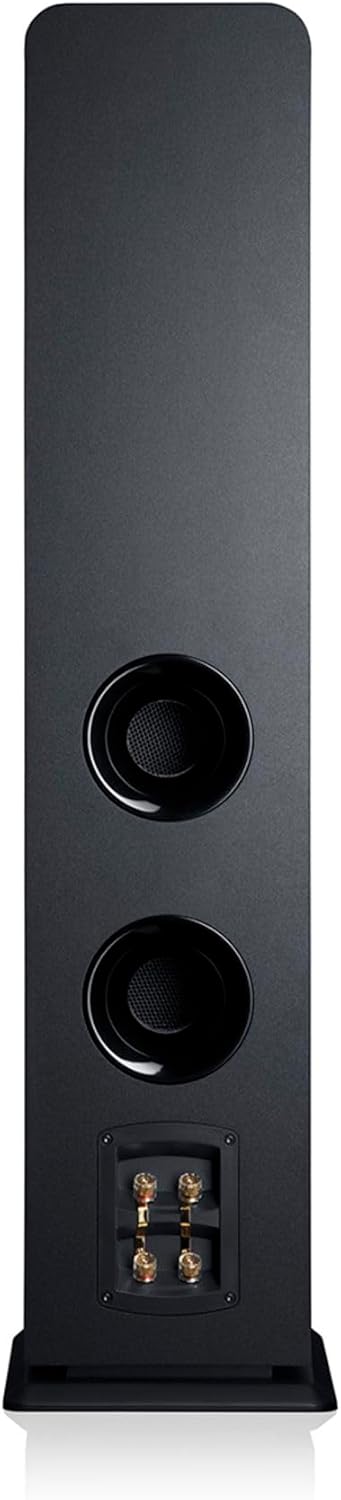 Diffusori stereo Teufel Ultima 40 - Coppia di diffusori da pavimento Hi-Fi di alta gamma, tweeter phase-plug, sistema a 3 vie, doppio tubo bass reflex, musica, audio di film, giochi - neri