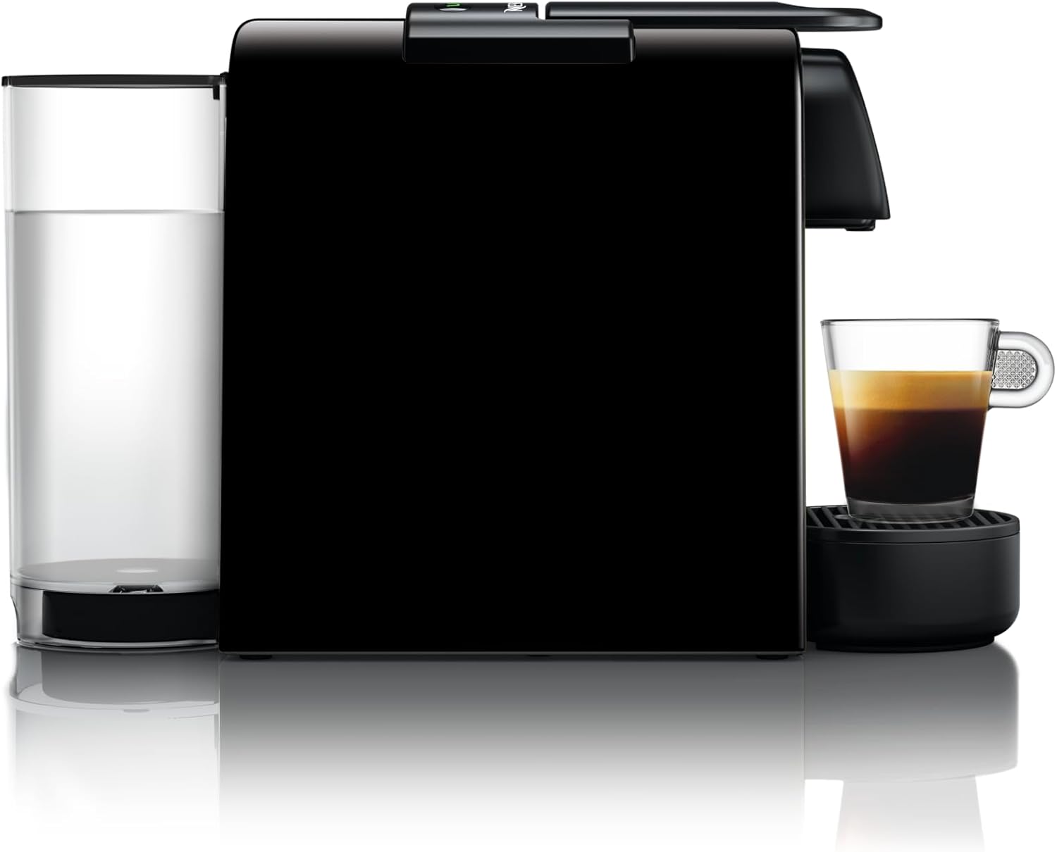 Nespresso De'Longhi EN 85.B Essenza Mini Macchina da Caffè a Capsule,Welcome Set con Capsule Assortite in Diversi Gusti,Pressione Pompa 19 bar,Design Salvaspazio,1370W,0.6 L,32.5 x 11 x 20.5 cm,Nero