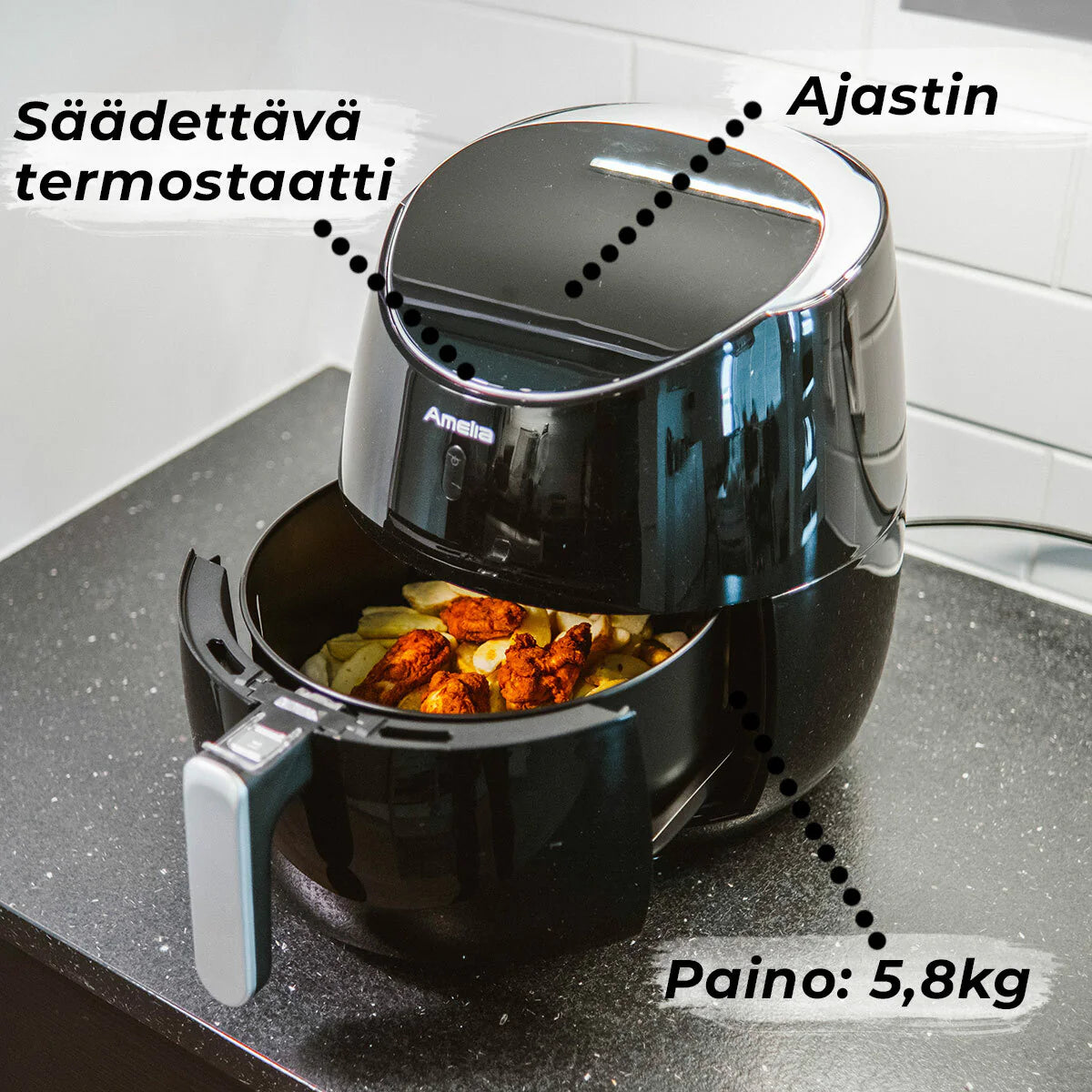 Friggitrice ad aria Amelia XL2000