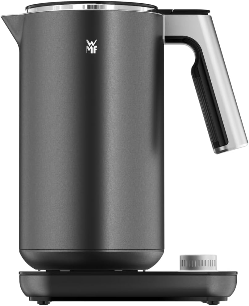 WMF Master Toaster Langschlitz motorizzato, tostapane 2 fette, pane tostato XXL, centratura automatica del pane, funzione Check-Up, tostapane 980 W, pannello touch, barra luminosa LED, tostapane acciaio inox opaco