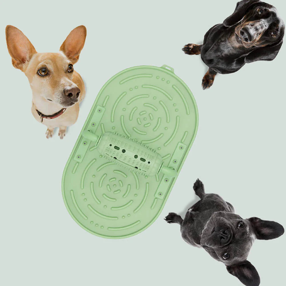 PawLeck - Tappetino da leccare con funzione di alimentazione lenta per cani