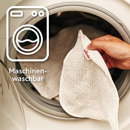 Vileda Steam Plus XXL Dampfreiniger mit PowerPad, hygienische Bodenreinigung von groen Flchen, entfernt bis zu 99,9% der Bakterien und Viren, für alle Bden, Eco-Verpackung