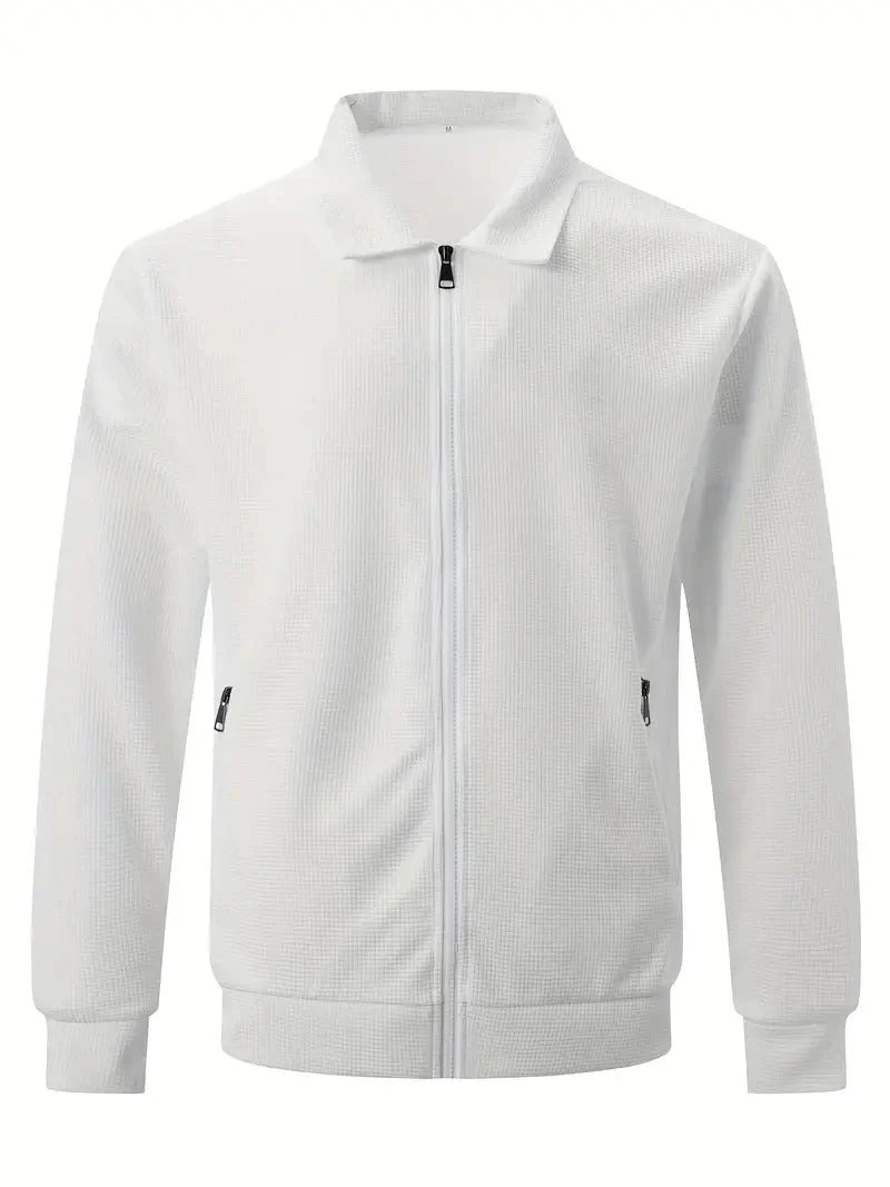 Vintage-Jacke Mit Reiverschluss Für Herren