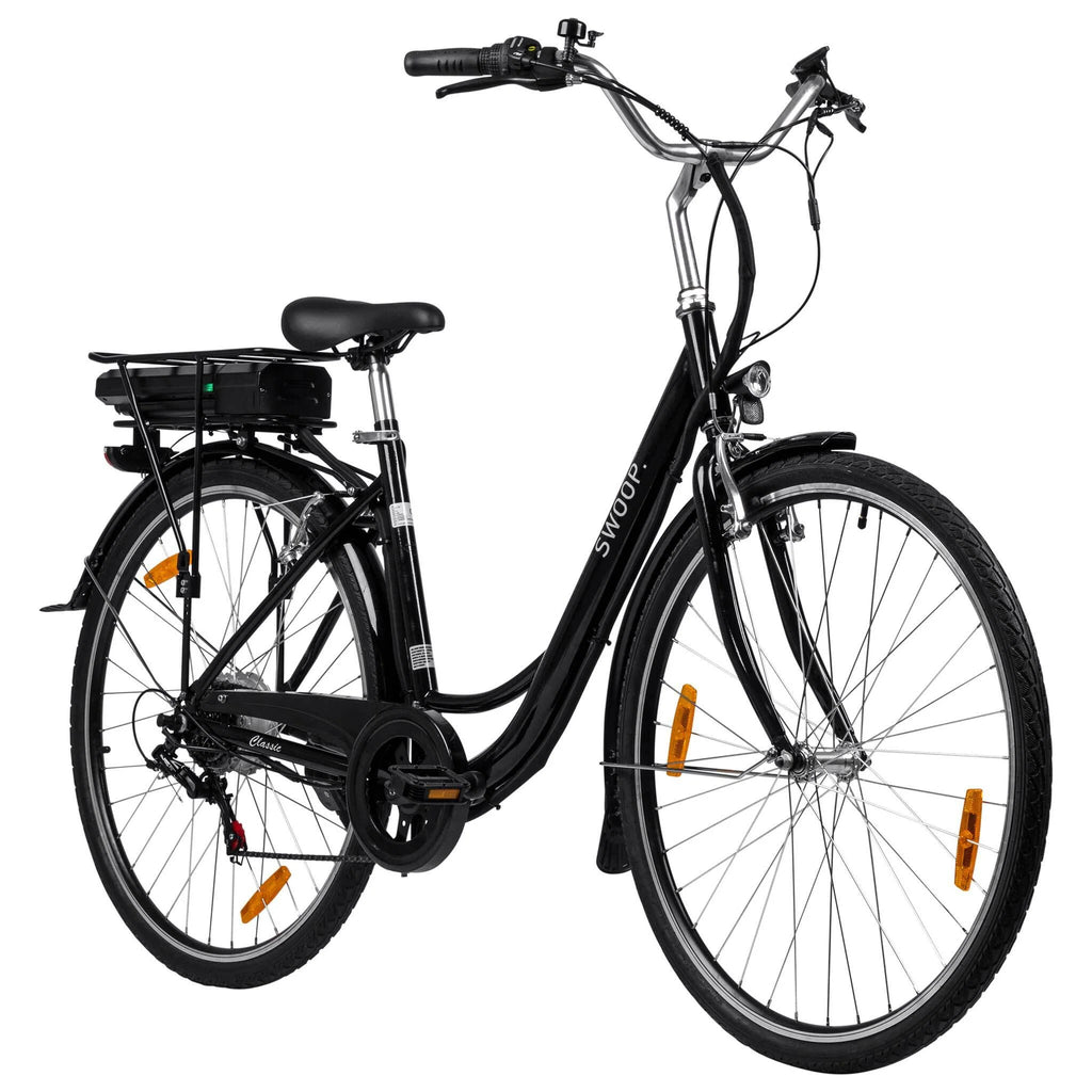 Swoop E-Bike Classic, Damen 28 Schwarz