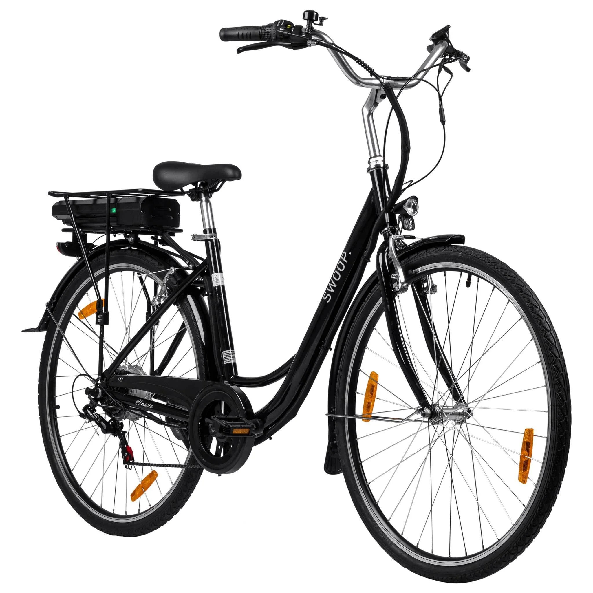Swoop E-Bike Classic, Damen 28 Schwarz