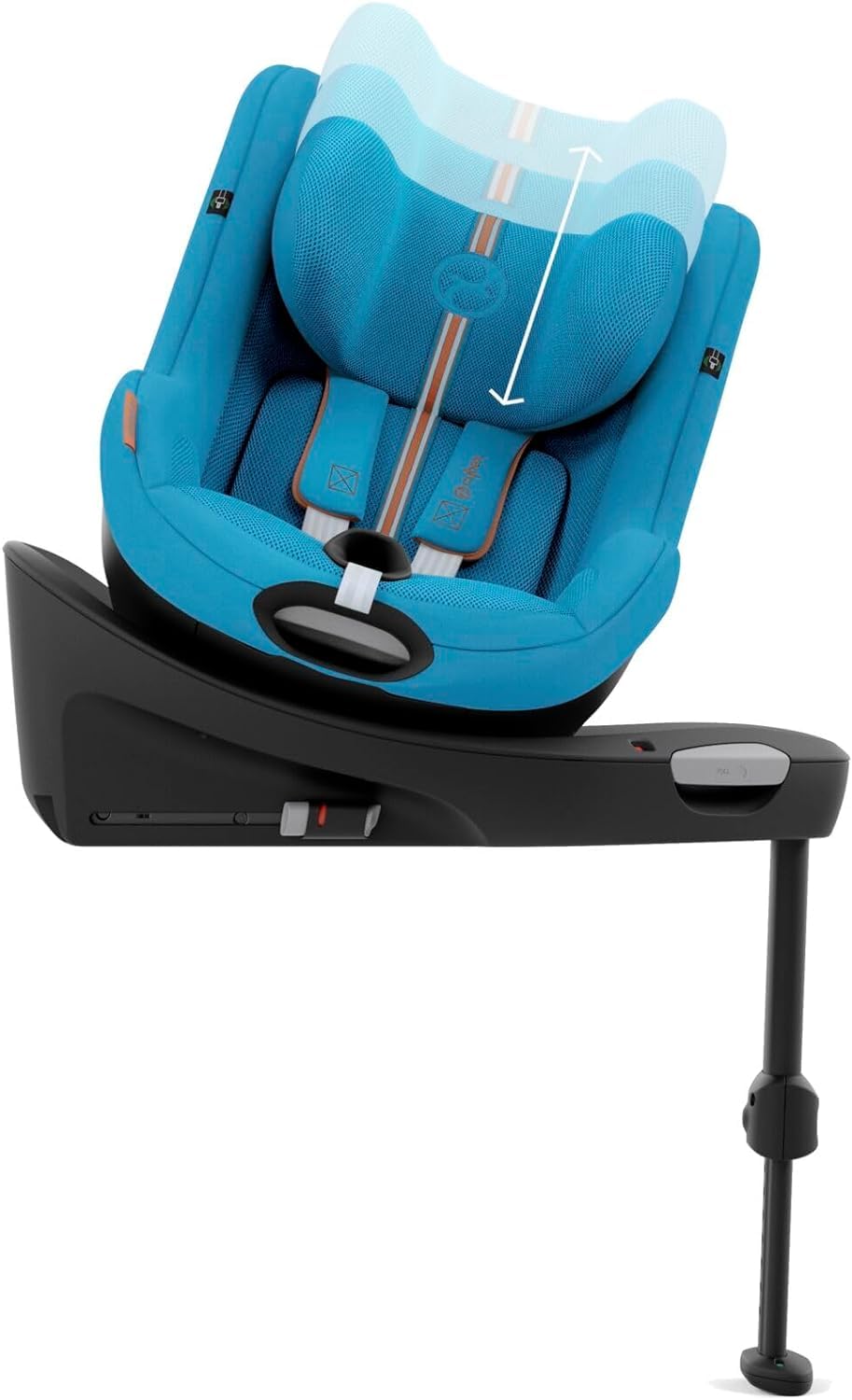 CYBEX Gold Base ISOFIX, Base G, Per seggiolino auto Cloud G i-Size e seggiolino auto Sirona G i-Size, Nero