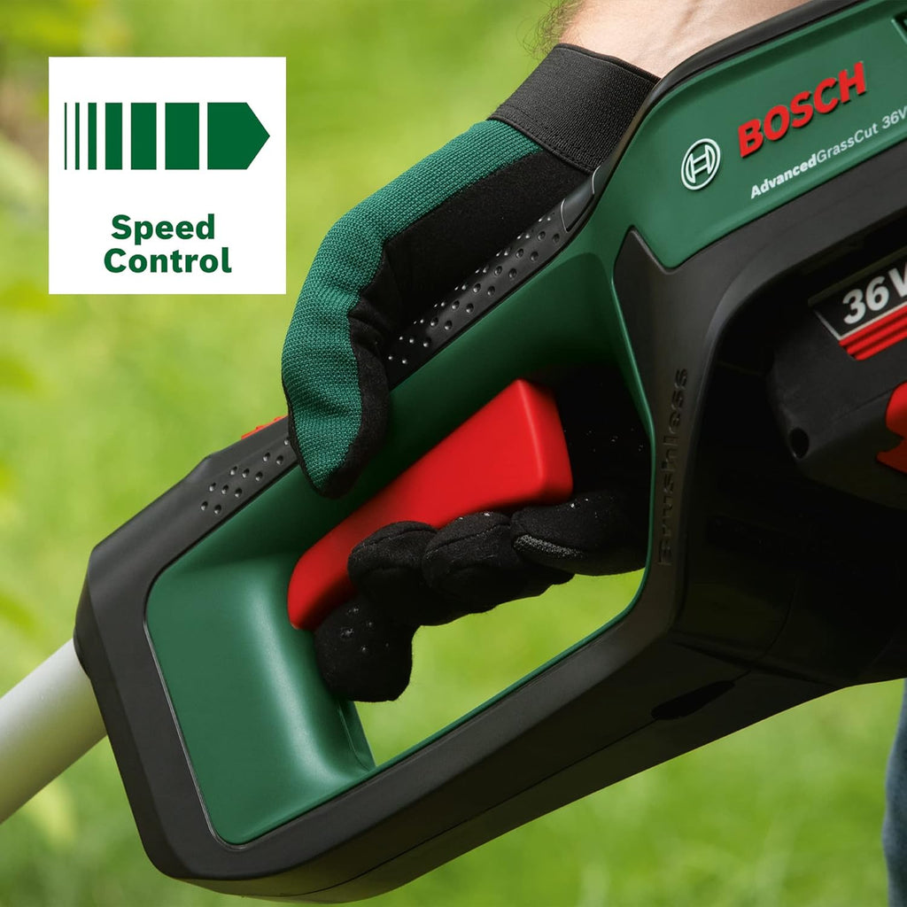 Bosch Akku Rasentrimmer AdvancedGrassCut 36 (1 Akku, 36 Volt System, im Karton)