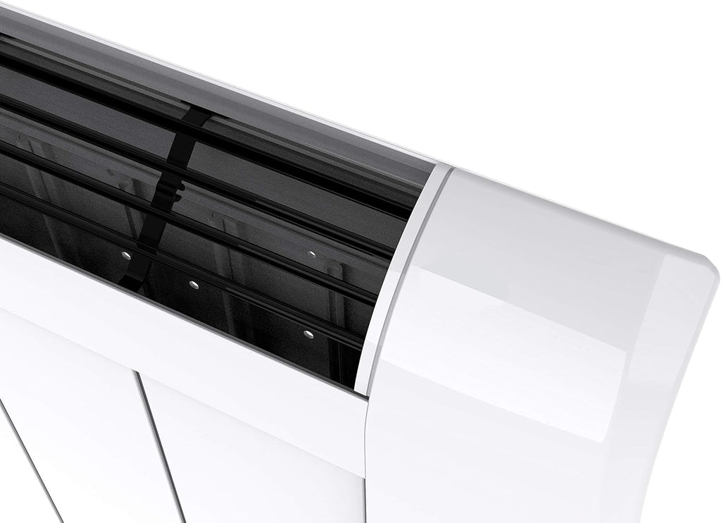 Cecotec Radiatore a olio con telecomando ReadyWarm 2500 Thermal. 1800 W, 12 elementi in alluminio, schermo LCD, 3 modalità di riscaldamento, timer, design sottile, protezione contro il surriscaldamento Overprotect System