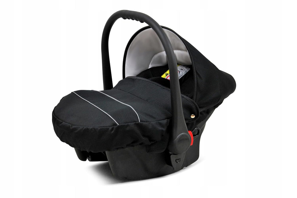 BabyLux® Bambimo Set Passeggino 3 in 1 - Optimal - incl. Navicella, Seduta Passeggino, Seggiolino Auto Ovetto - Seggiolino Auto - Set Passeggino - Passeggino Combinato con Borsa Fasciatoio, Parapioggia ecc.