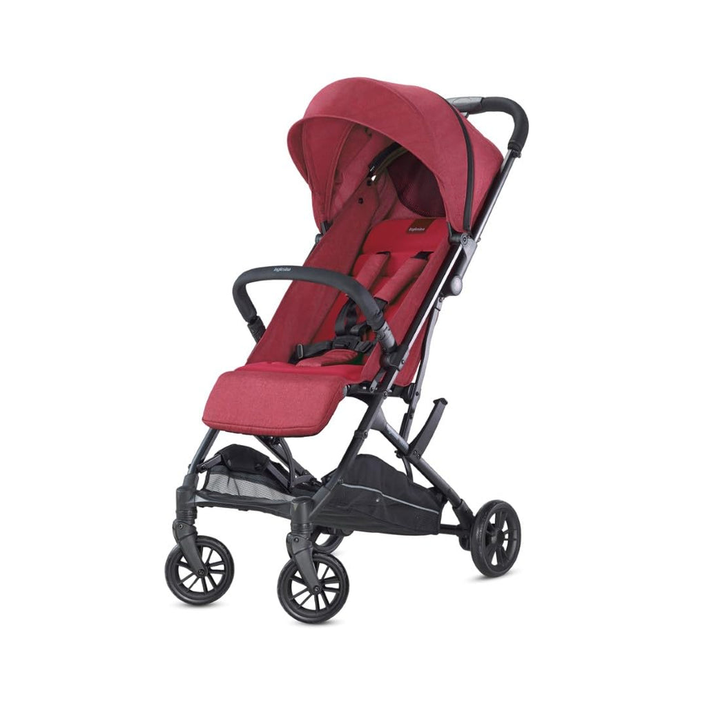 Inglesina Sketch Kinderwagen Leicht und Kompakt, Schwarz, Bequem, bis zu 17kg, Einhand-Faltung, UPF 50+