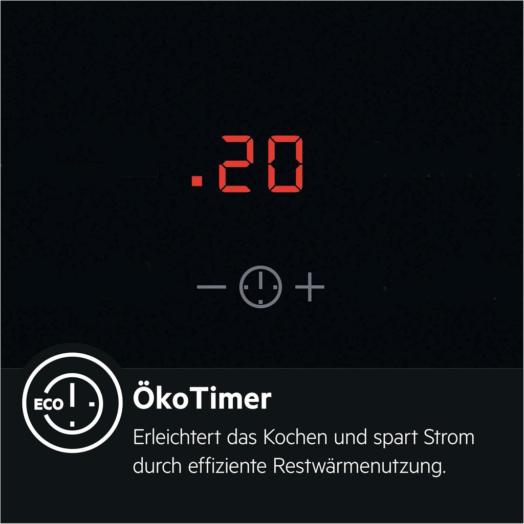 AEG Induktionskochfeld autark 60cm – 4 Flex-Kochzonen mit Powerfunktion für schnelleres Kochen – 14 Stufen – SuperFlat Rahmen – Timer – Touch-Bedienung – kompatibel mit Haubenautomatik – TO64IA0AXB