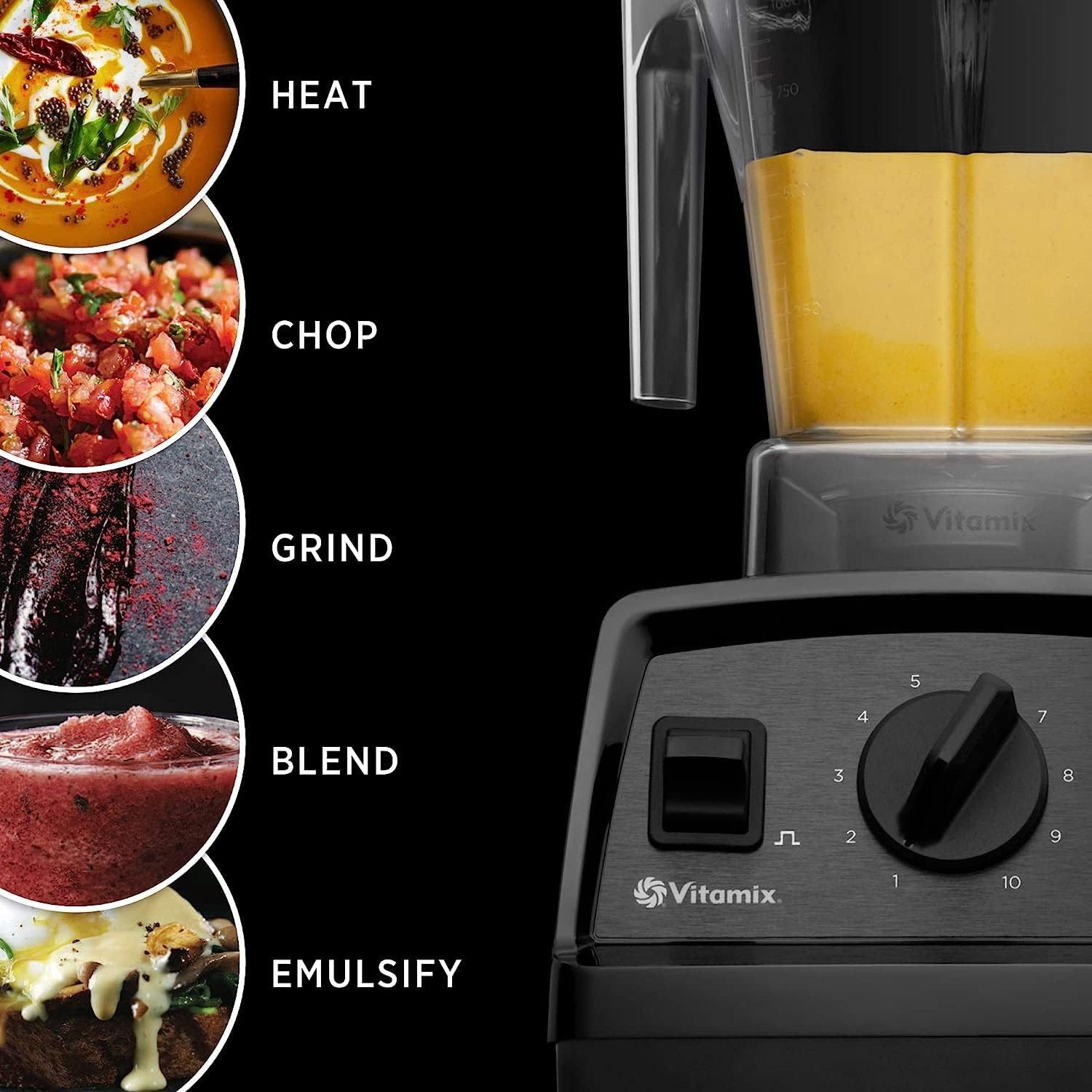 Vitamix VM0201 E310 Explorian Standmixer, Edelstahl, schwarz