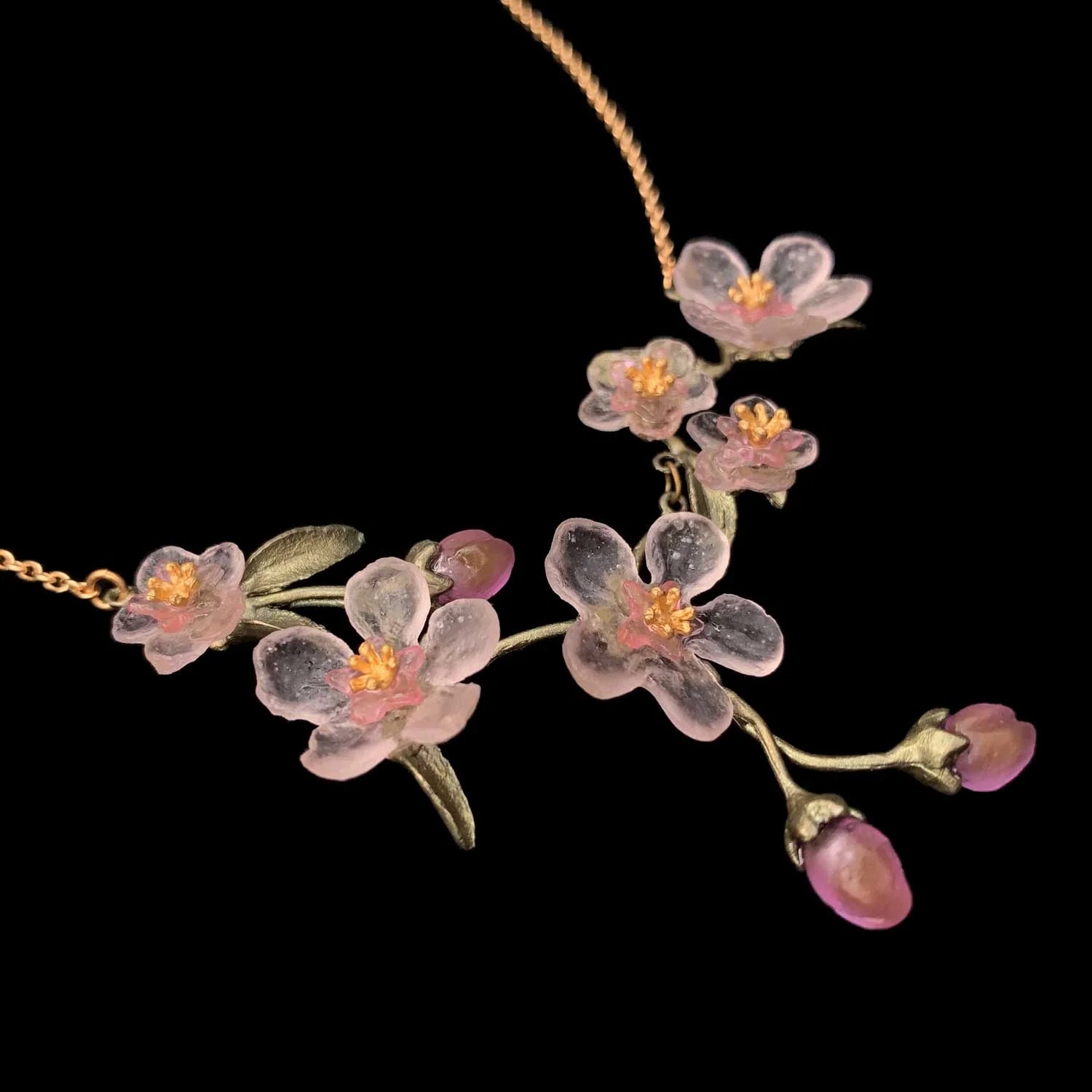 Collana Fiore di Pesco - Imponente