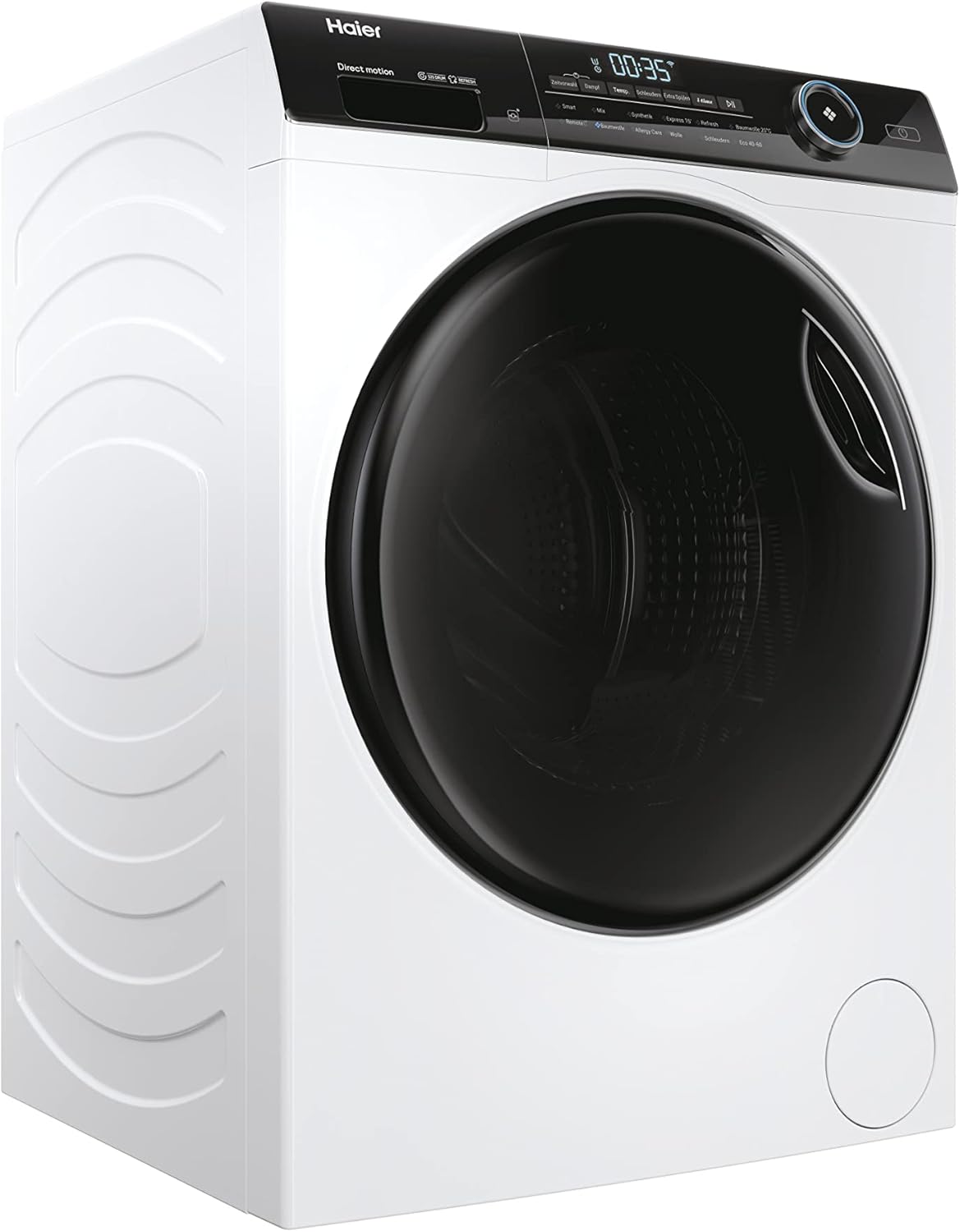 Haier I-PRO SERIE 7 HW80-B14979 Waschmaschine / 8 kg / A - beste Effizienz / Direct Motion Motor - absolut leise / XL-Trommel / Refresh-Dampfprogramm / Vollwasserschutz / ABT