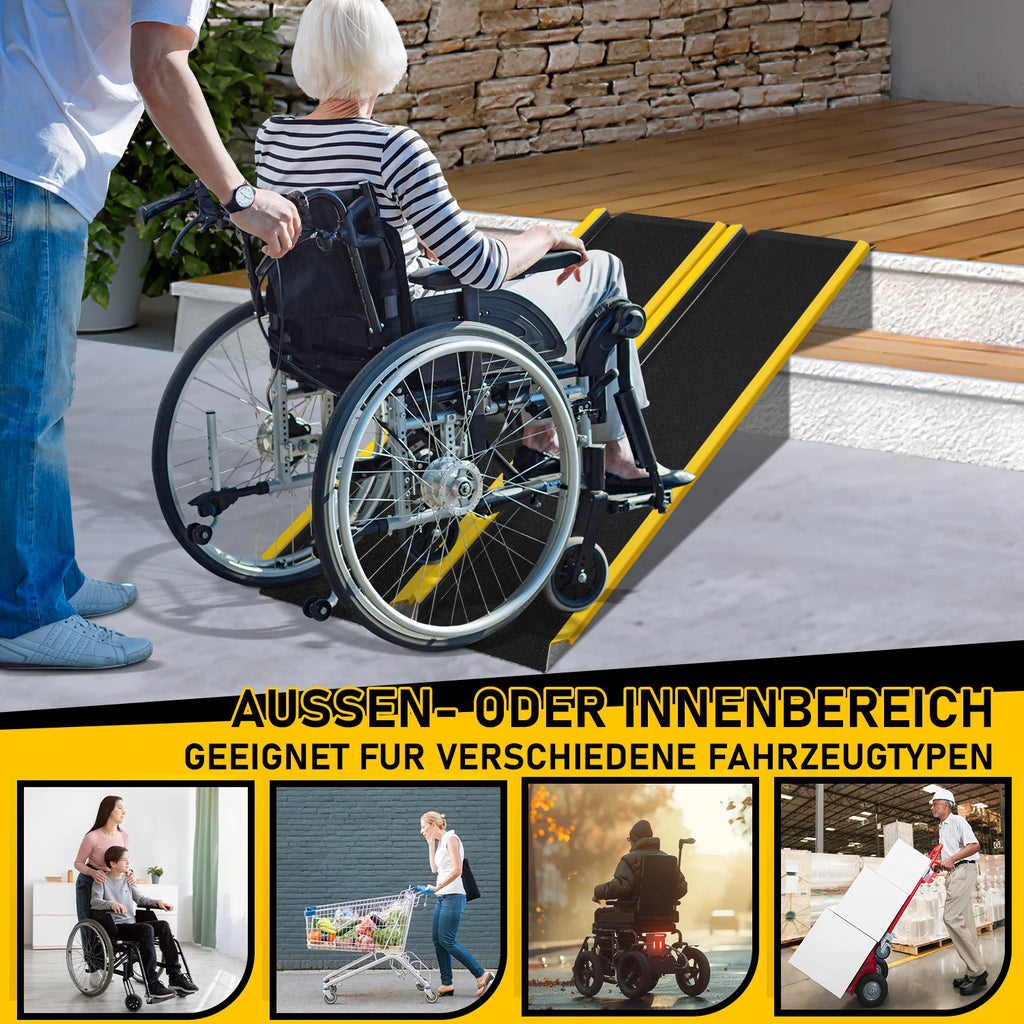 Sonnewelt Rampa di carico in alluminio per auto 2X