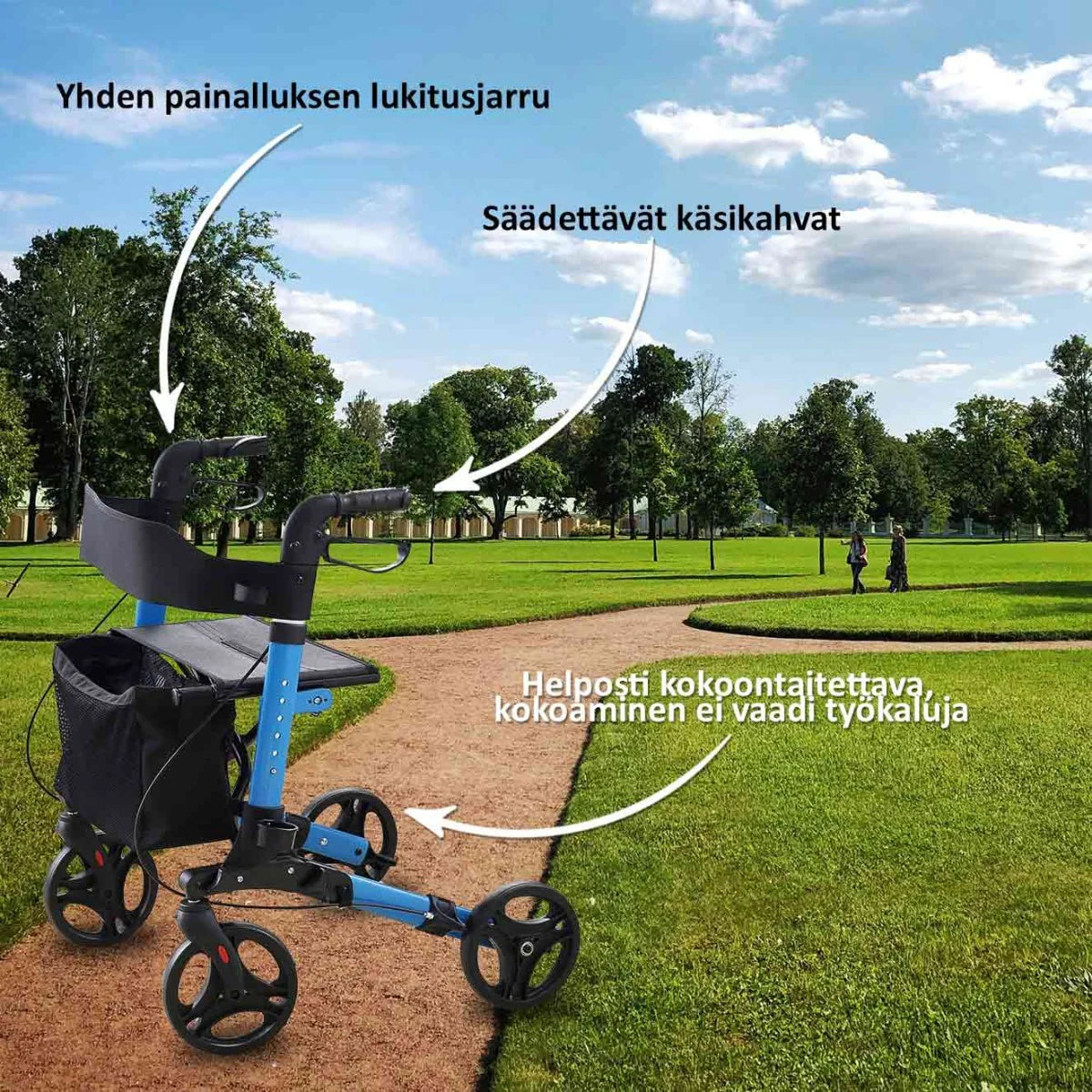 Rollator Arvo, Deluxe
