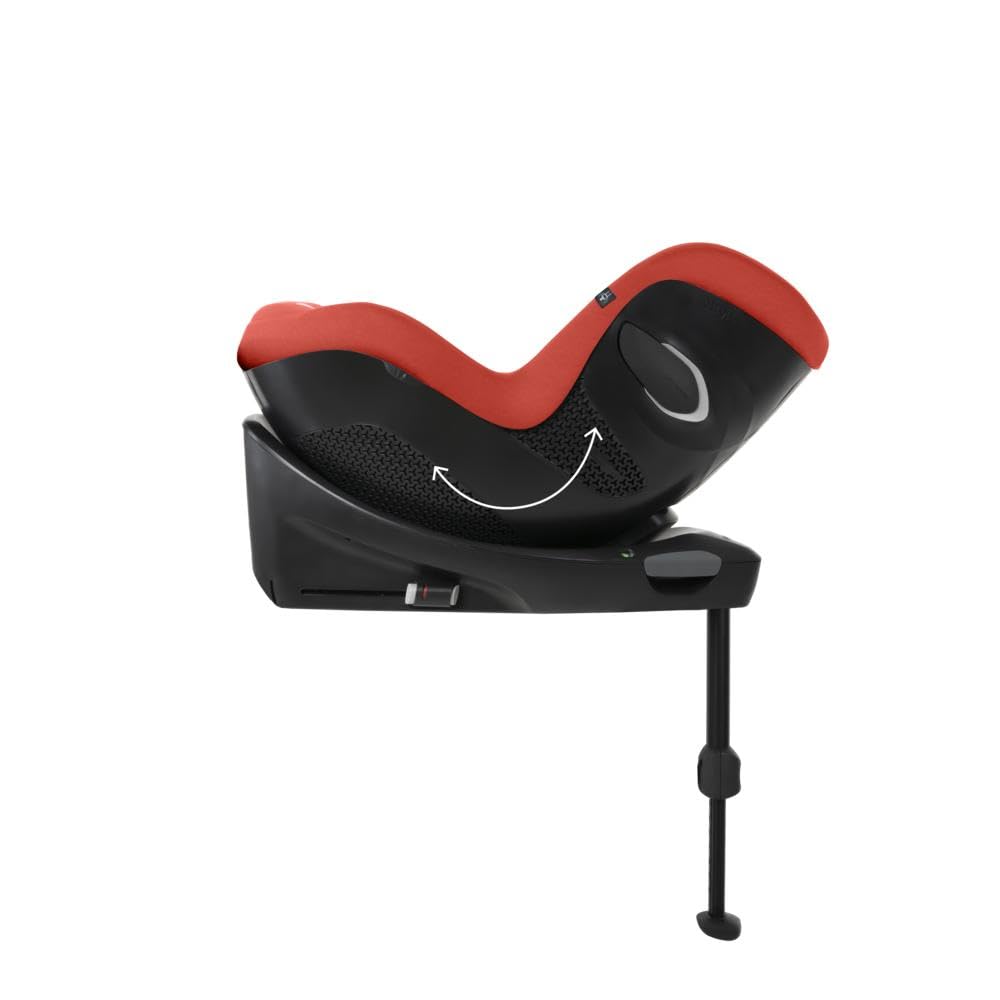 Seggiolino auto CYBEX Gold Sirona Gi i-Size Plus con base, Da 3 mesi a 4 anni circa (Dalla nascita con inserto per neonati), Max. 20 kg, 61-105 cm (Da 40 cm con inserto per neonati), Stormy Blue