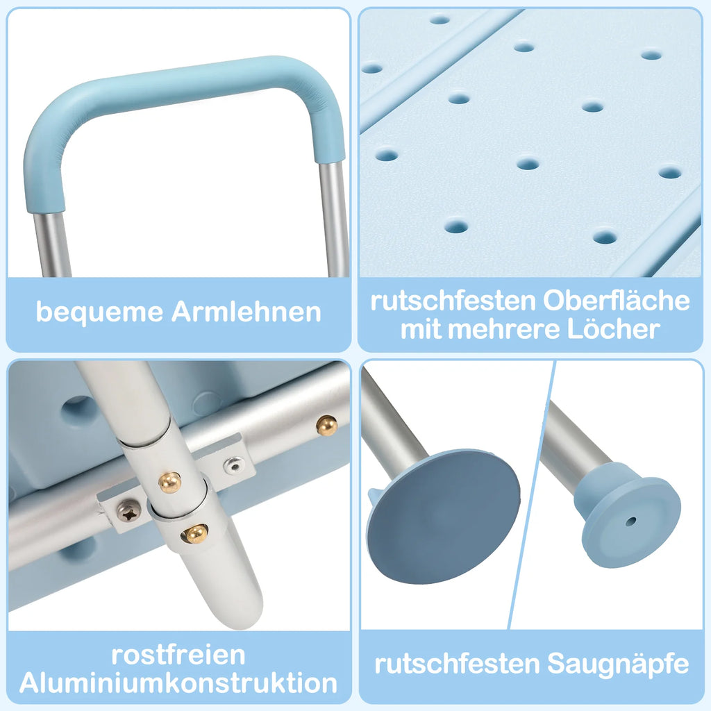 Sonnewelt Badewannensitz Duschhocker Hhenverstellbarer