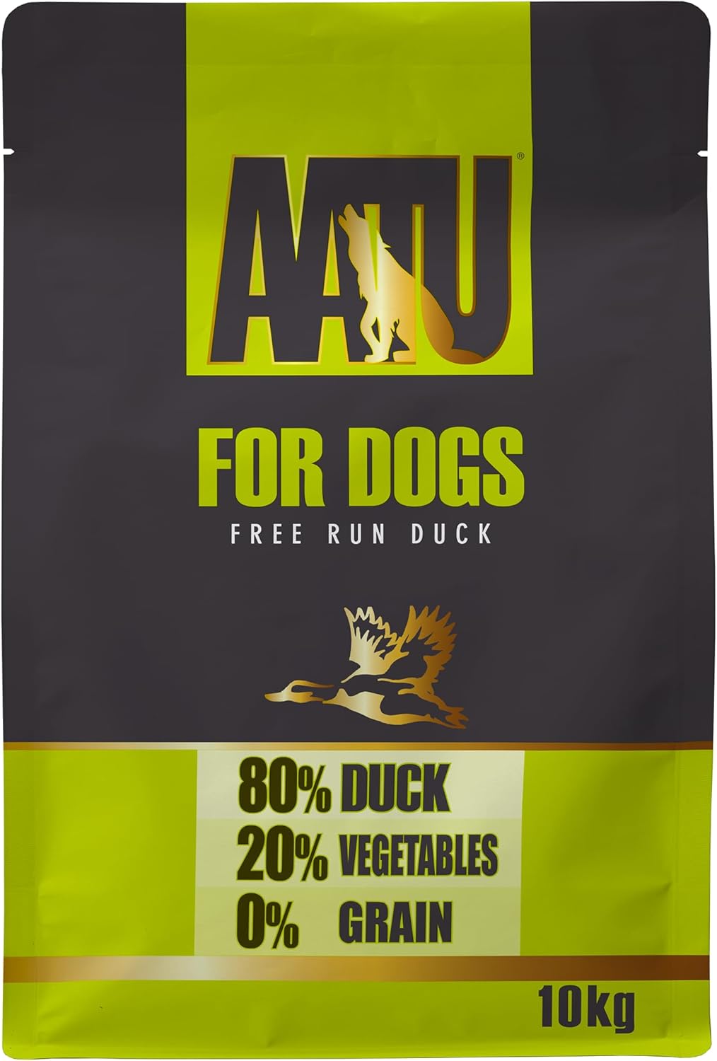 AATU Trockenfutter für Hunde, 80/20 Hundetrockenfutter mit Hühnerfleisch, Hundefutter Getreidefrei mit Hohem Proteingehalt, Natürliche Tiernahrung für Ausgewachsene Hunde Aller Rassen, 1,5 kg